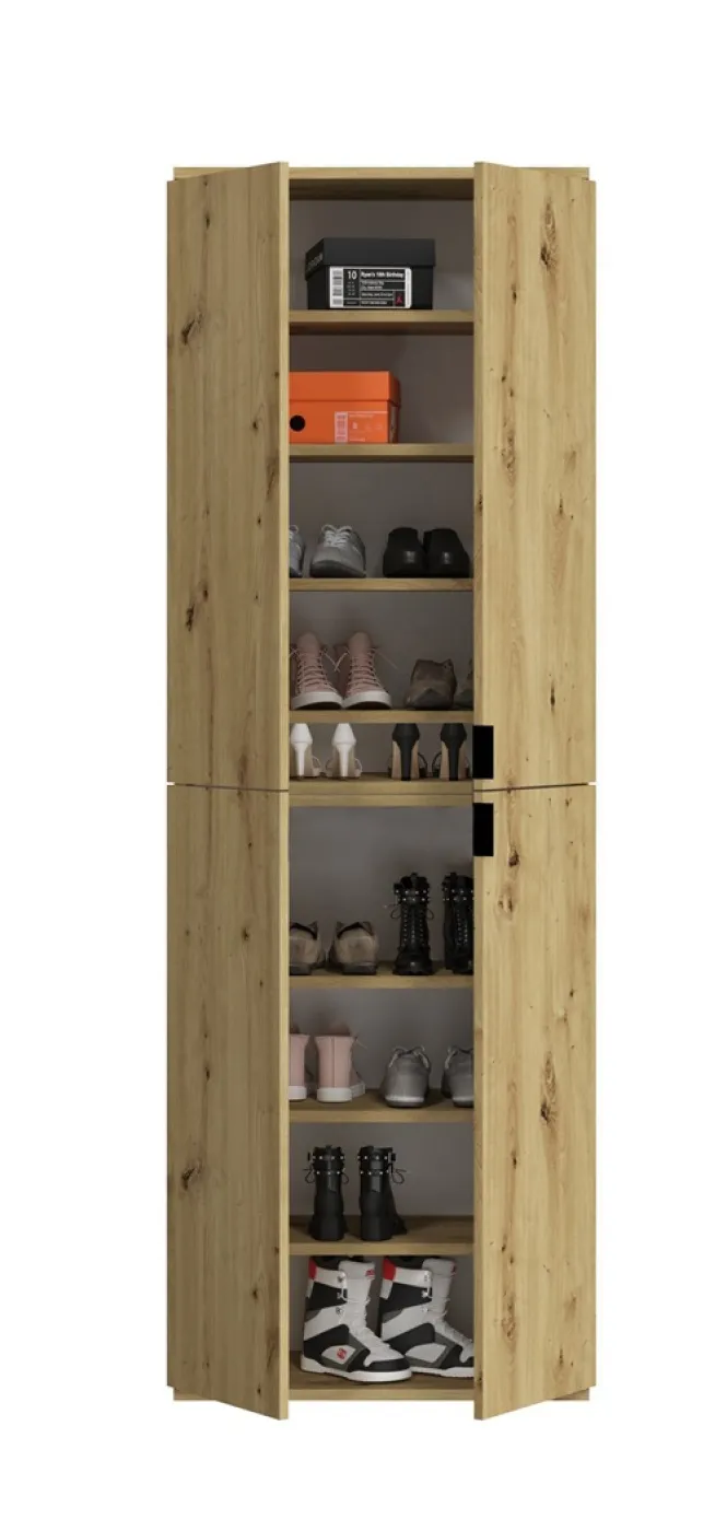 Garderobenschrank Projekt X 1 | Kombination | Artisan Eiche | 2-teilig