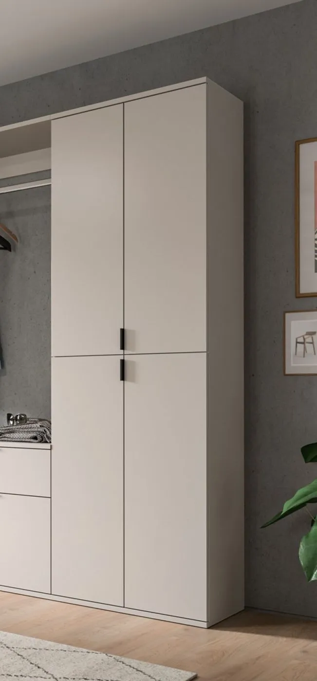 Garderobenschrank Projekt X groß | Kaschmir