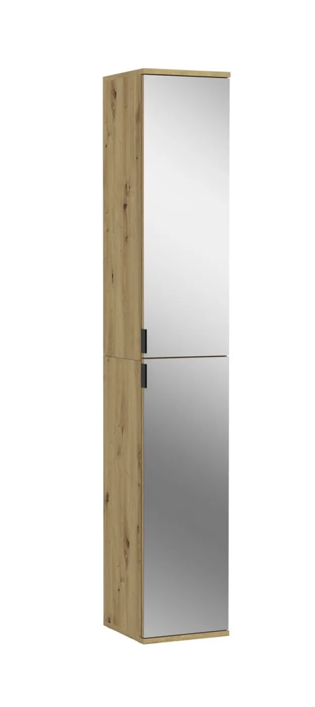 Garderobenschrank Projekt X | Kombination | Artisan Eiche | Spiegeltür | 2-teilig