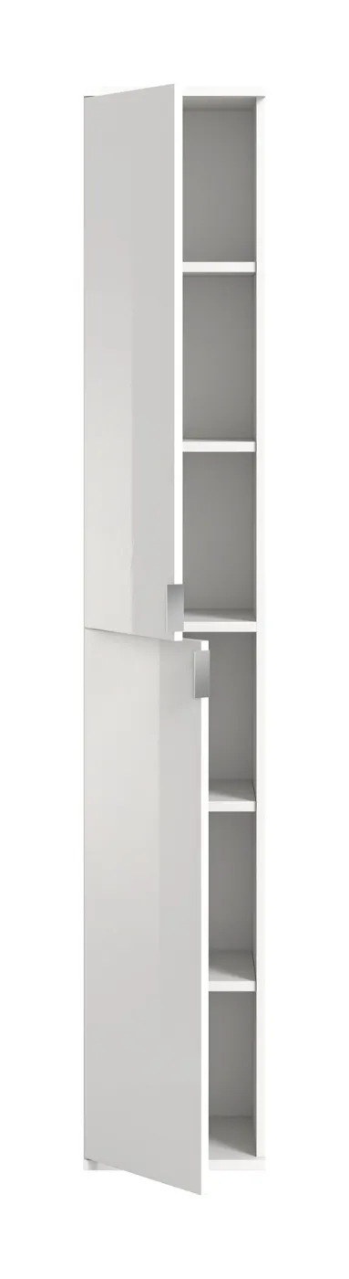 Garderobenschrank Projekt X | Kombination | weiß Hochglanz | 2-teilig
