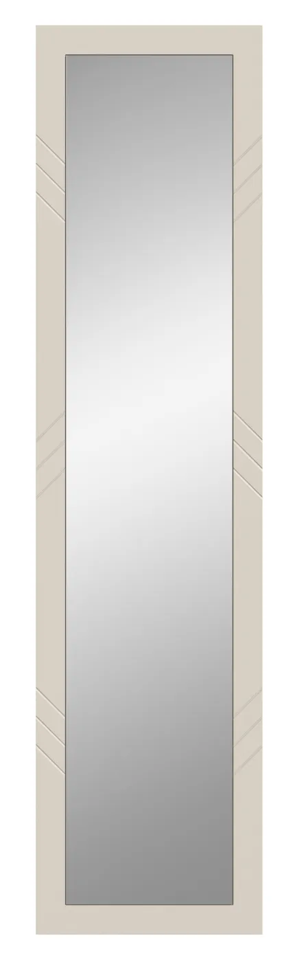 Garderobenspiegel | Wandspiegel Notes | beige matt/sandfarben