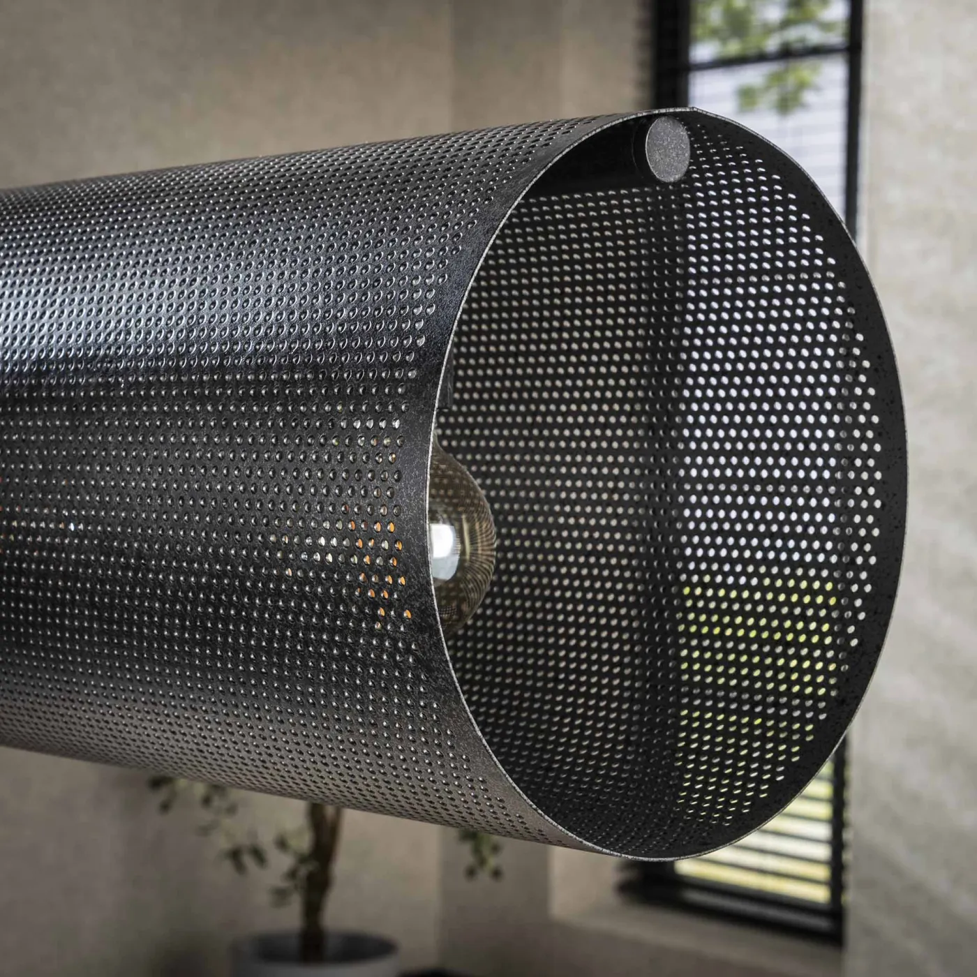Hängelampe Cyla | 7 Leuchten | Metall | Artic schwarz