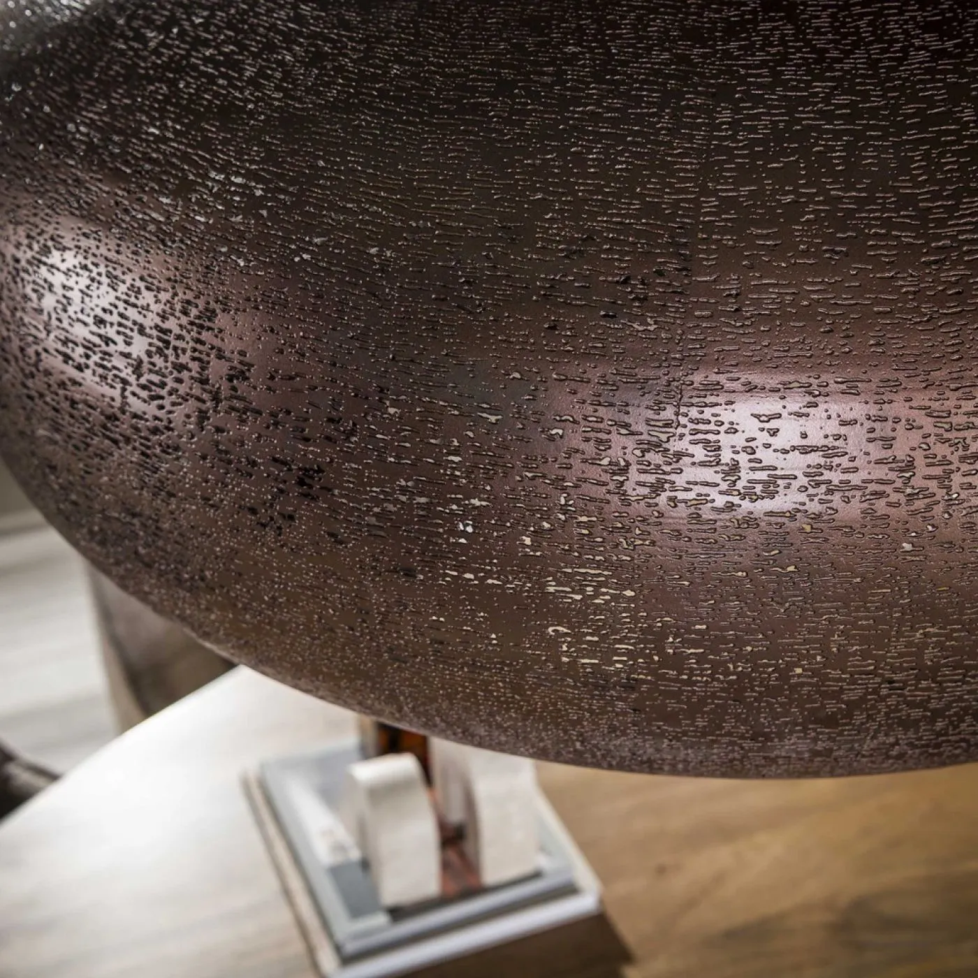Hängelampe Lumina | 1 Leuchte Ø90cm | Metall | Antikkupfer