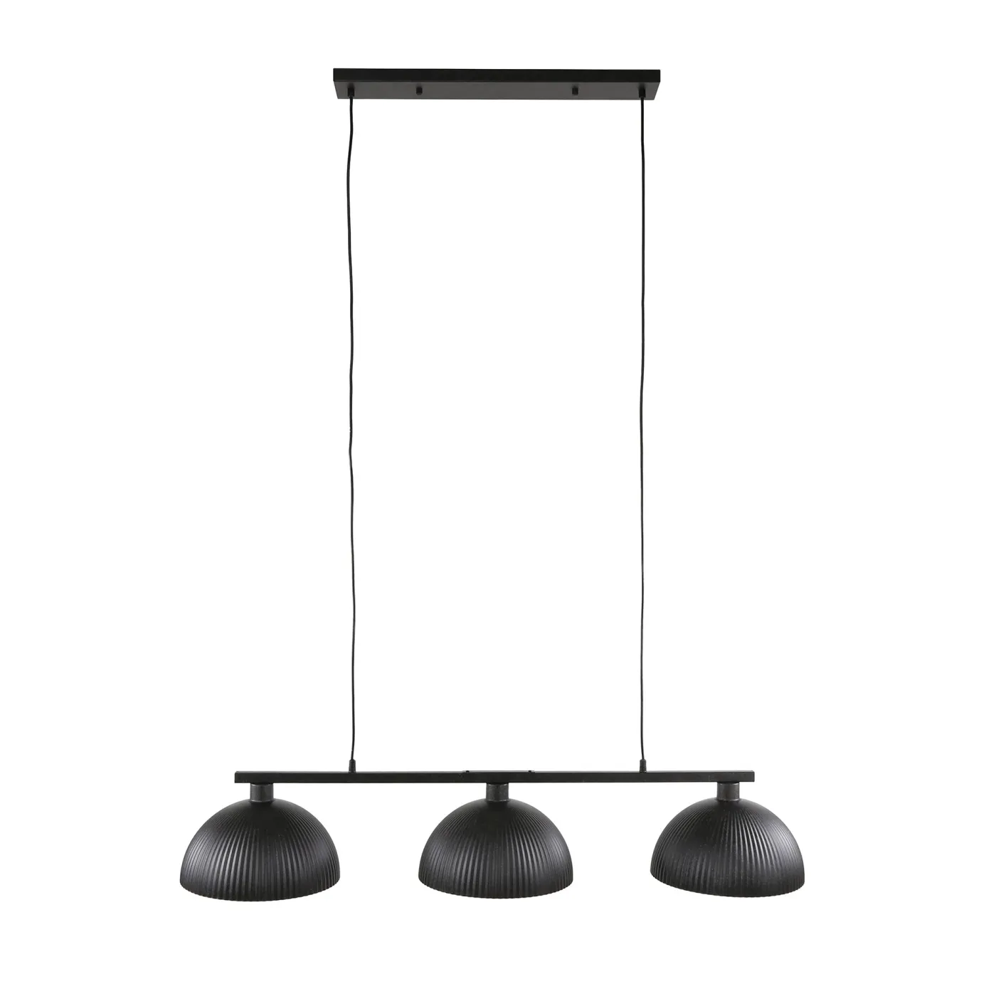 Hängelampe Melton | 3 Leuchten | Metall | Artic schwarz | Industrial