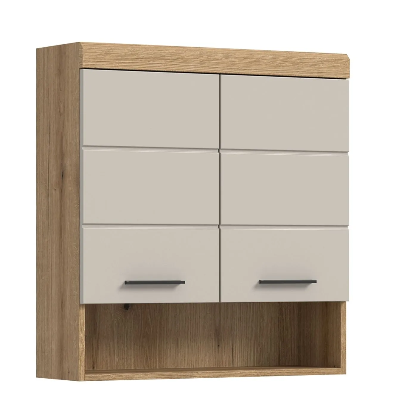 Hängeschrank breit Scout | Kaschmir / Evoak Oak