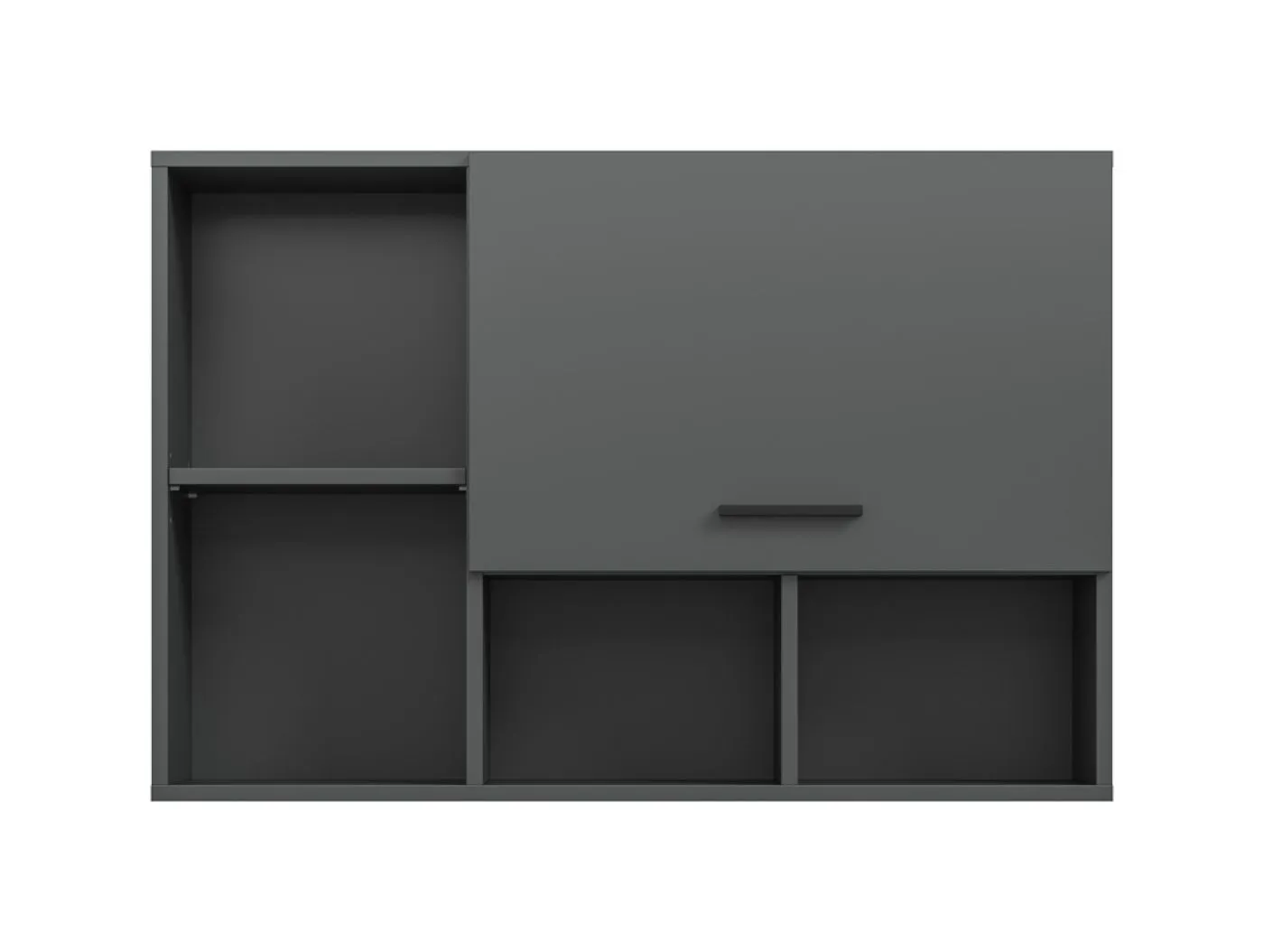 Hängeschrank Free | anthrazit