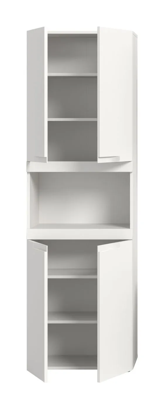 Hochschrank breit Viana | weiß
