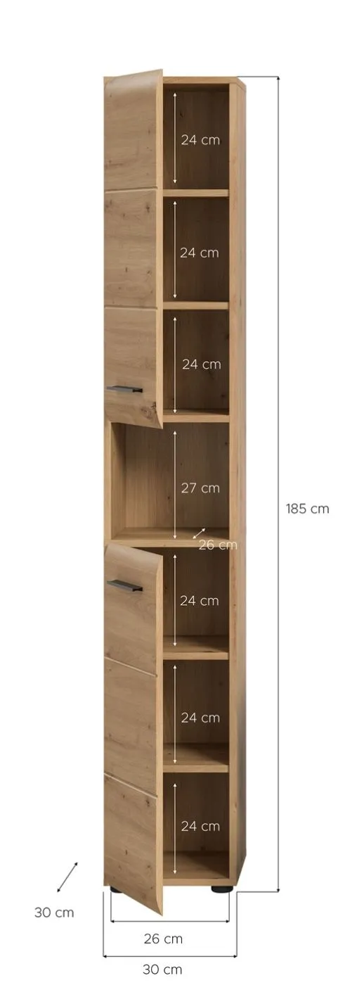 Hochschrank Ice | Artisan Oak