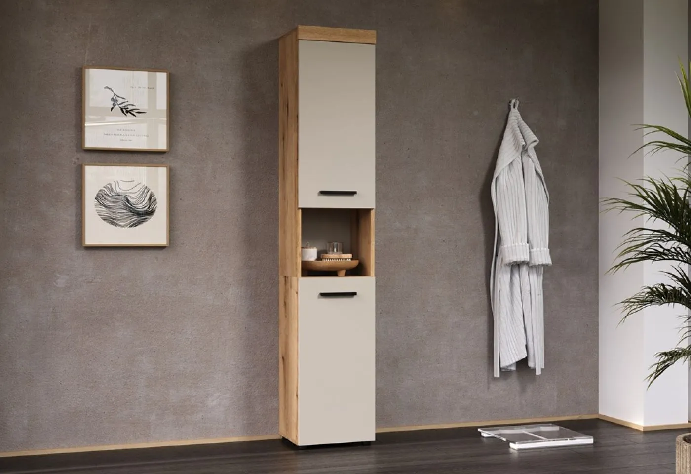 Hochschrank Ivrea, Kaschmir Dekor – Ansicht 6