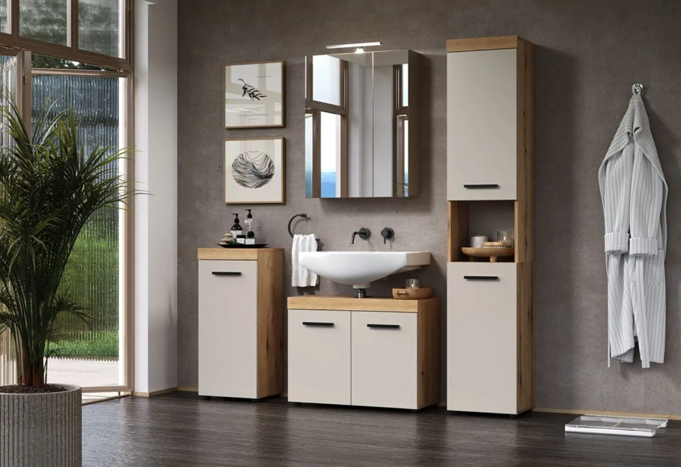 Hochschrank Ivrea, Kaschmir Dekor – Ansicht 7