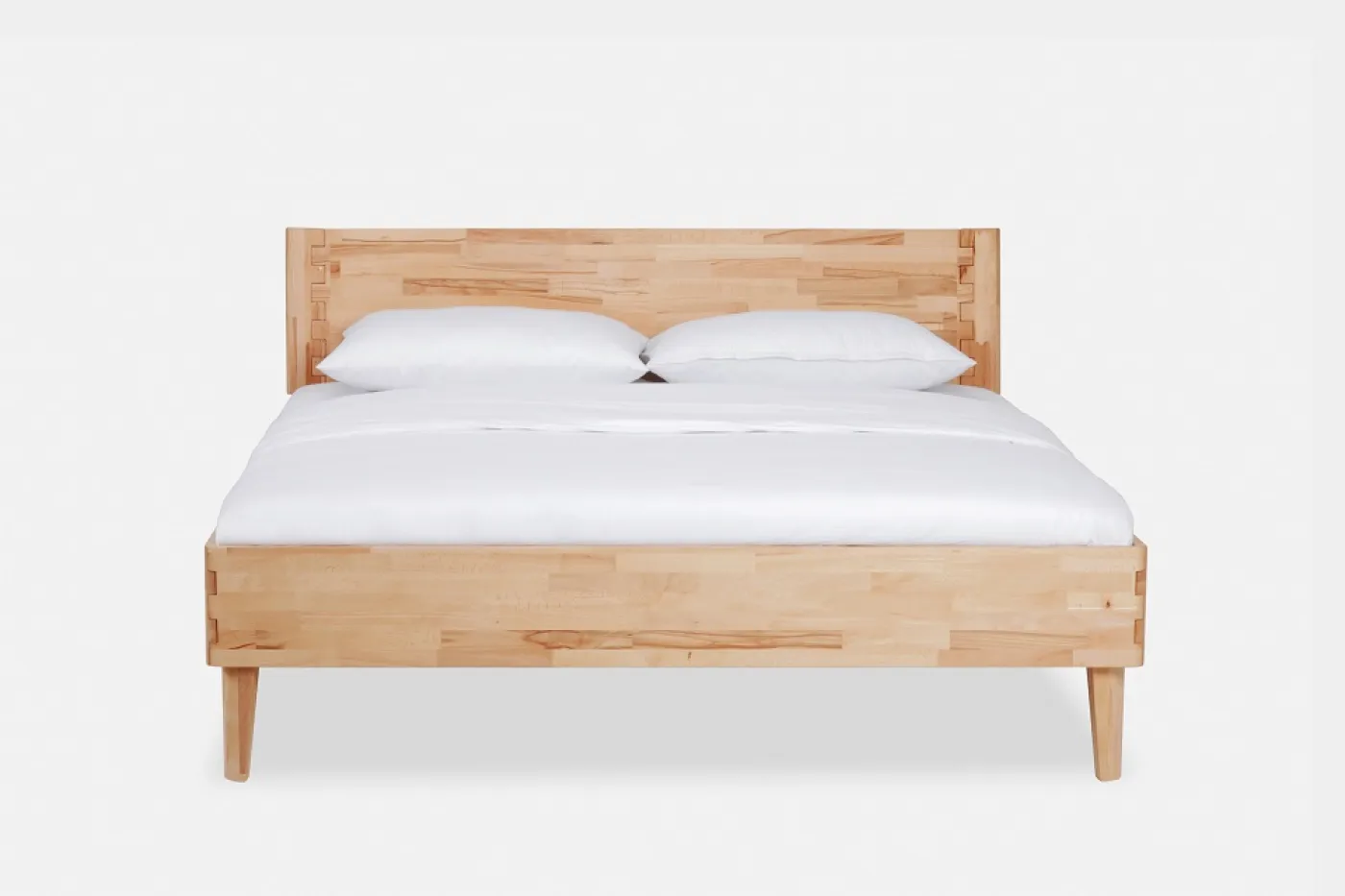 Holzbett massiv Atlanta | Buche lackiert | 200x190