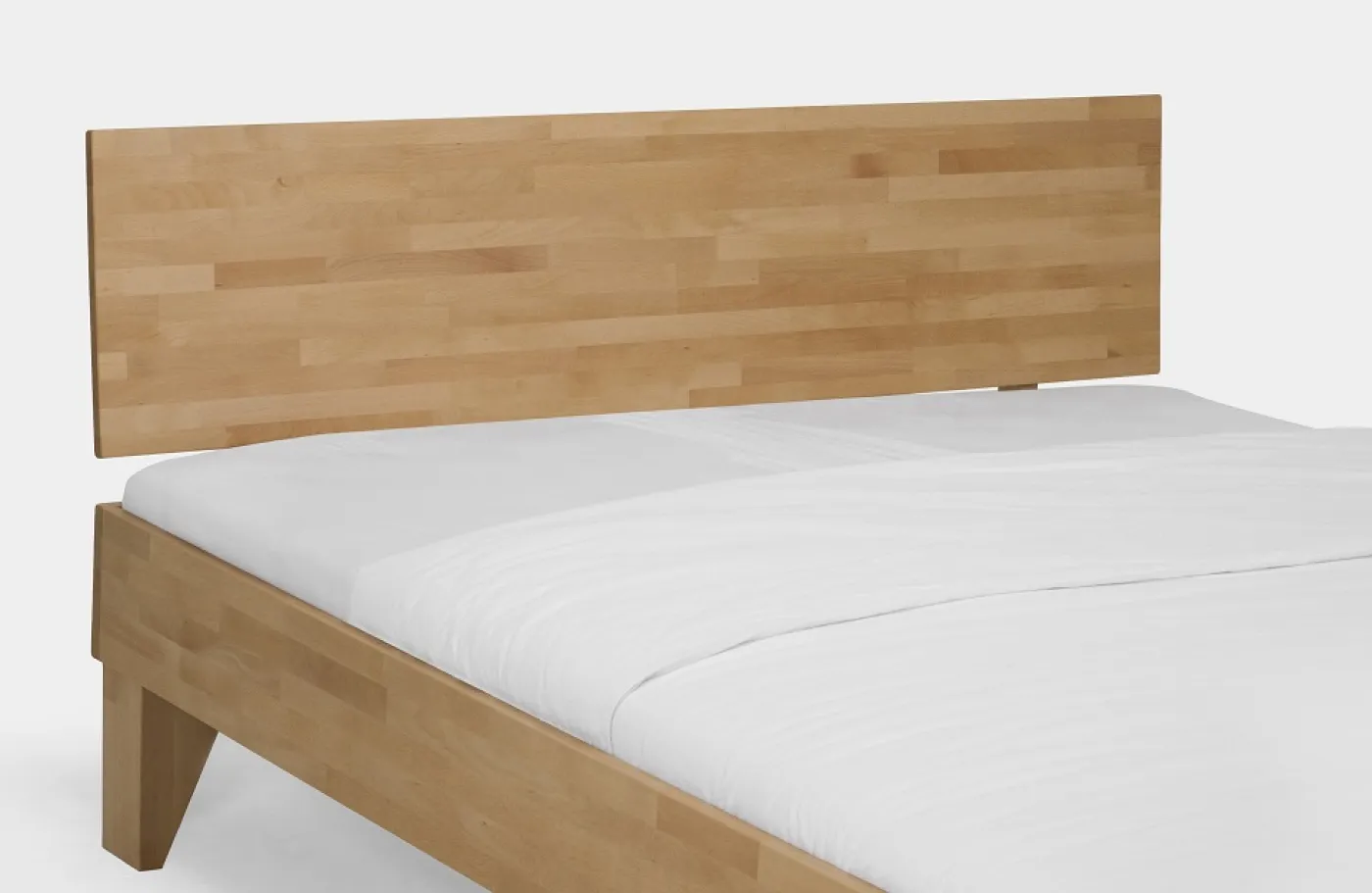 Holzbett massiv Daisy | Buche lackiert | 180x210 | Kopfteil 2
