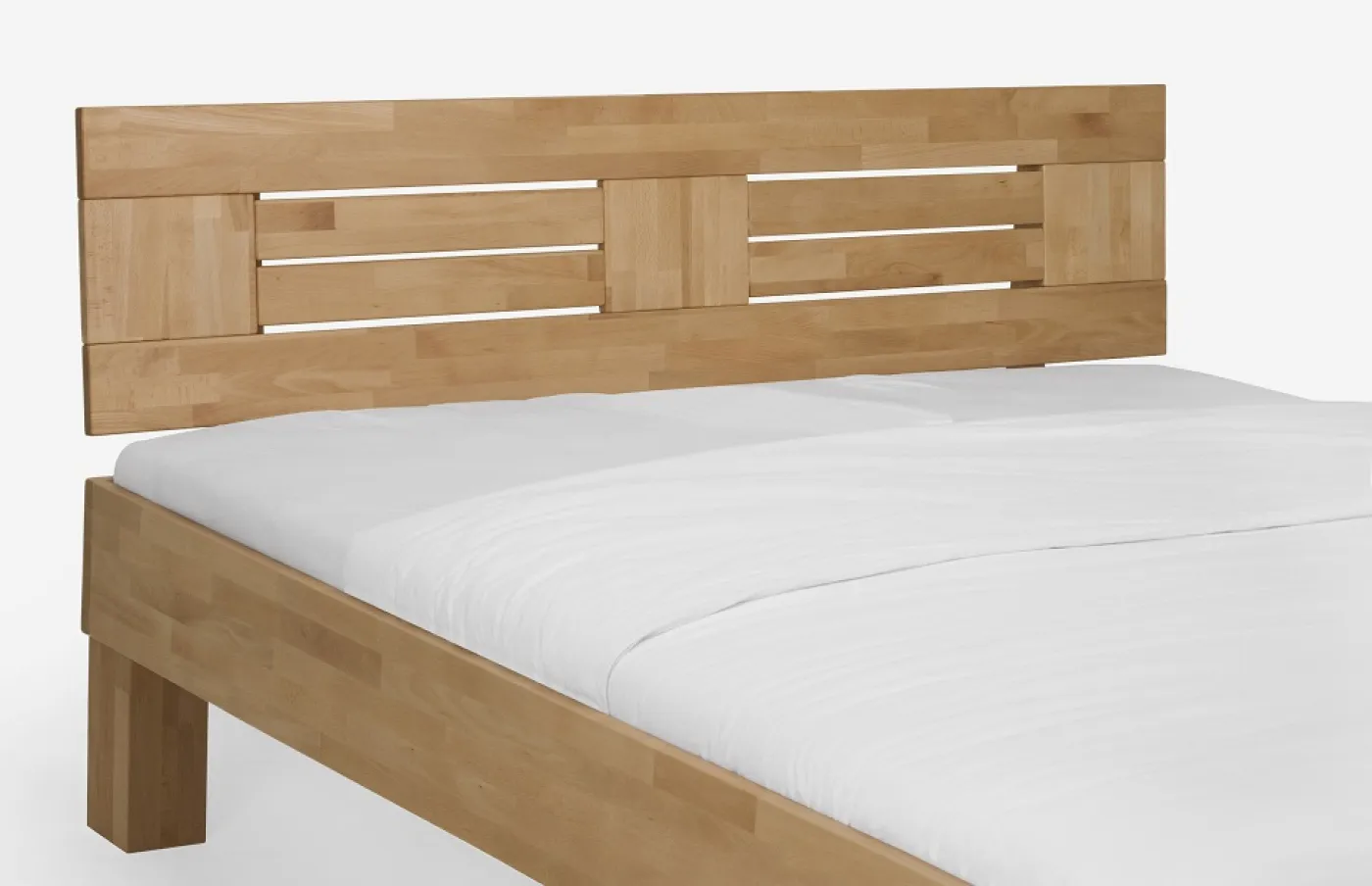 Holzbett massiv Daisy | Buche lackiert | 180x220 | Kopfteil 3