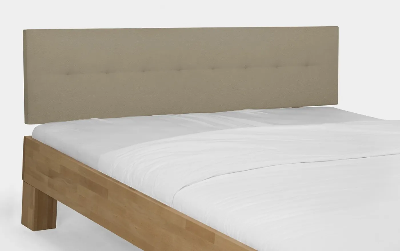 Holzbett massiv Daisy | Buche lackiert | 90x210 | Kopfteil 4