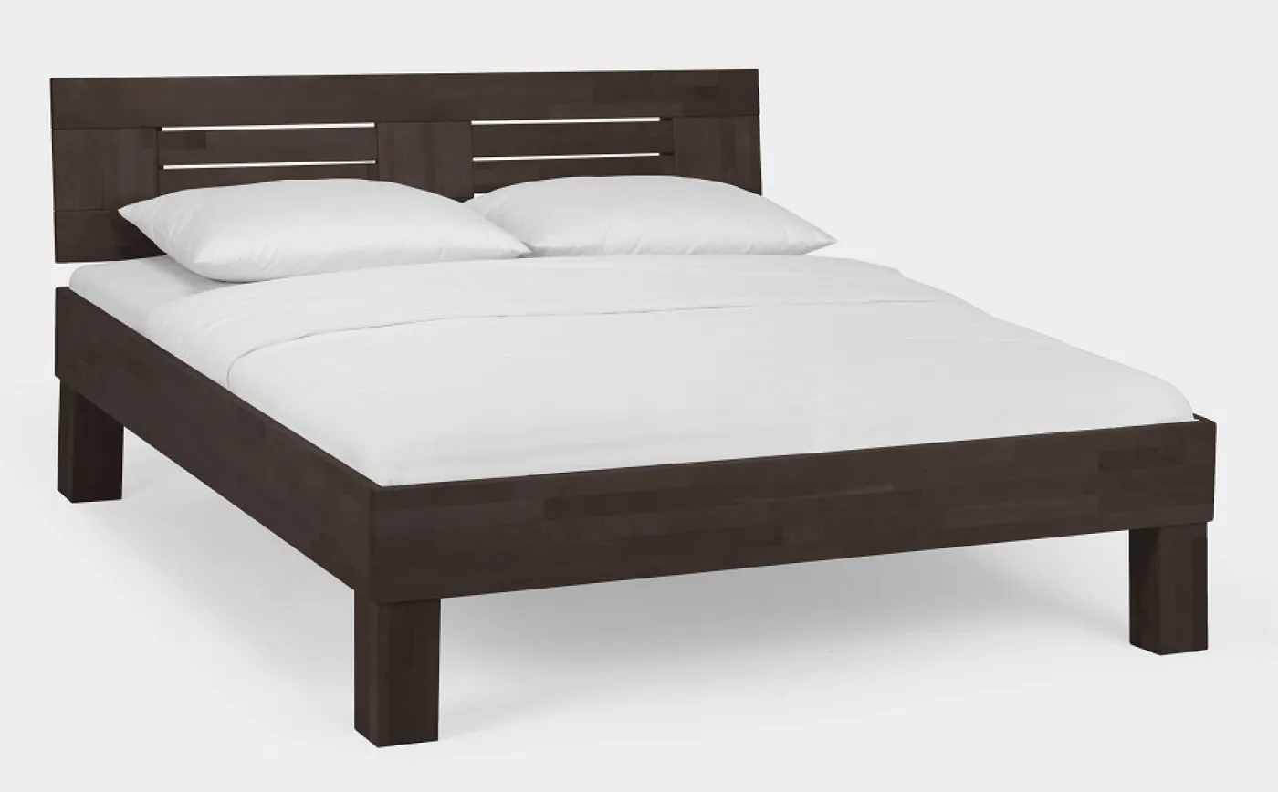 Holzbett massiv Daisy | Buche wenge lackiert | 180x190 | Kopfteil 3