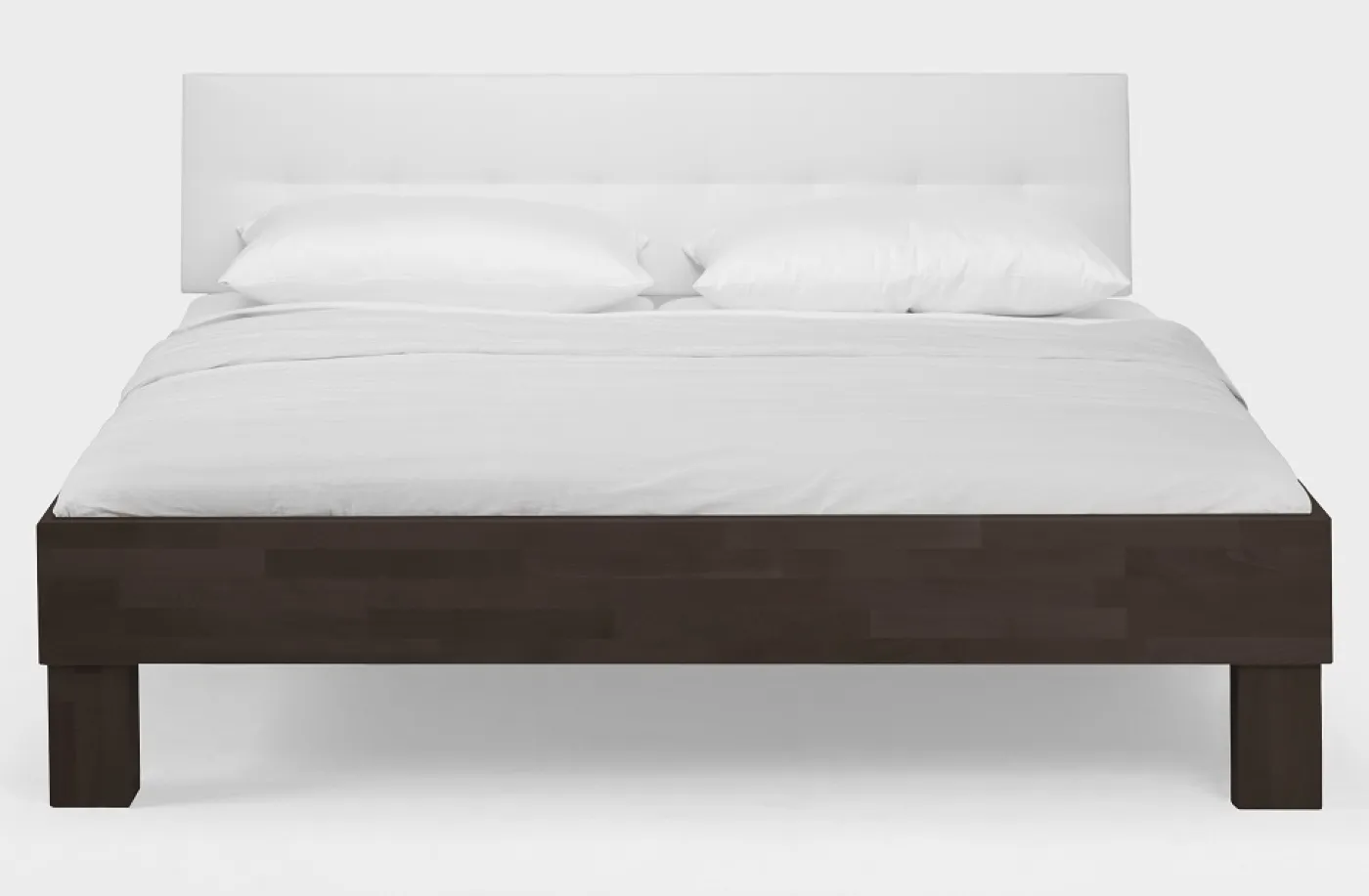 Holzbett massiv Daisy | Buche wenge lackiert | 90x190 | Kopfteil 4