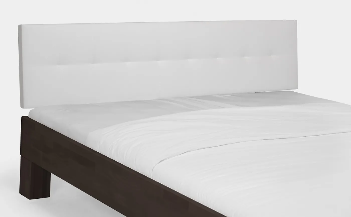 Holzbett massiv Daisy | Buche wenge lackiert | verschiedene Größen