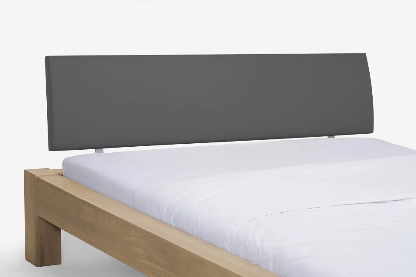 Holzbett massiv Lotus | Wildeiche Honig geölt | 160x200 | Kopfteil 1