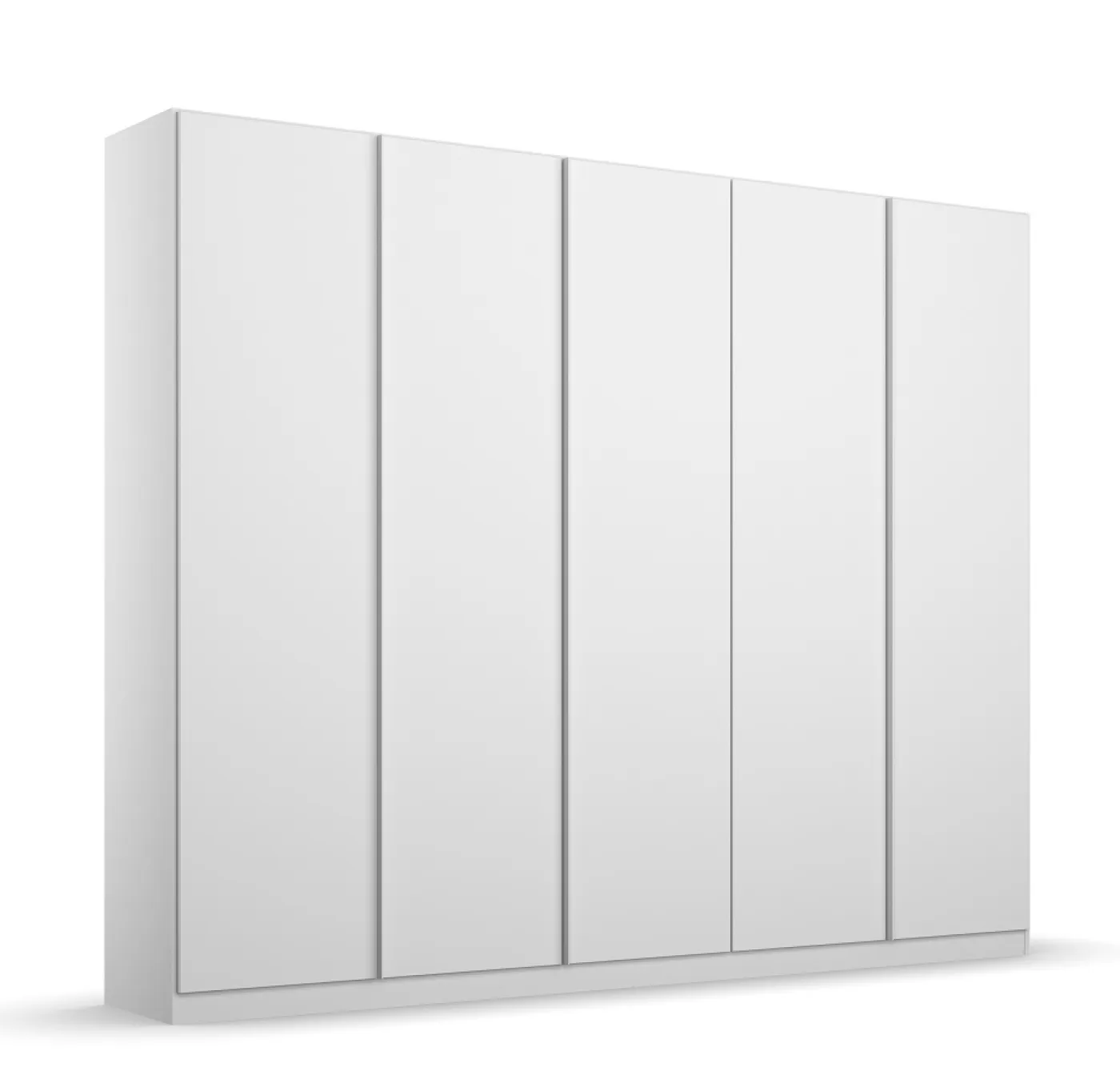 Kleiderschrank Drehtürenschrank Monostar | 5-türig | Alpinweiß 226 x 210 x 54 cm