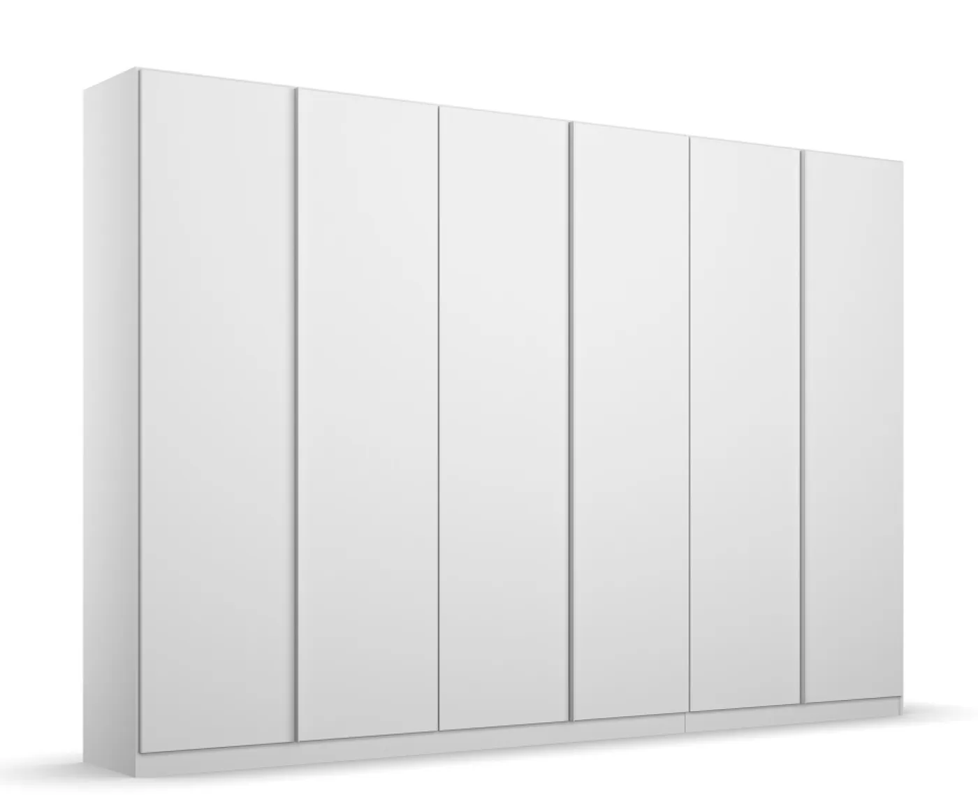 Kleiderschrank Drehtürenschrank Monostar | 6-türig | Alpinweiß 271 x 210 x 54 cm