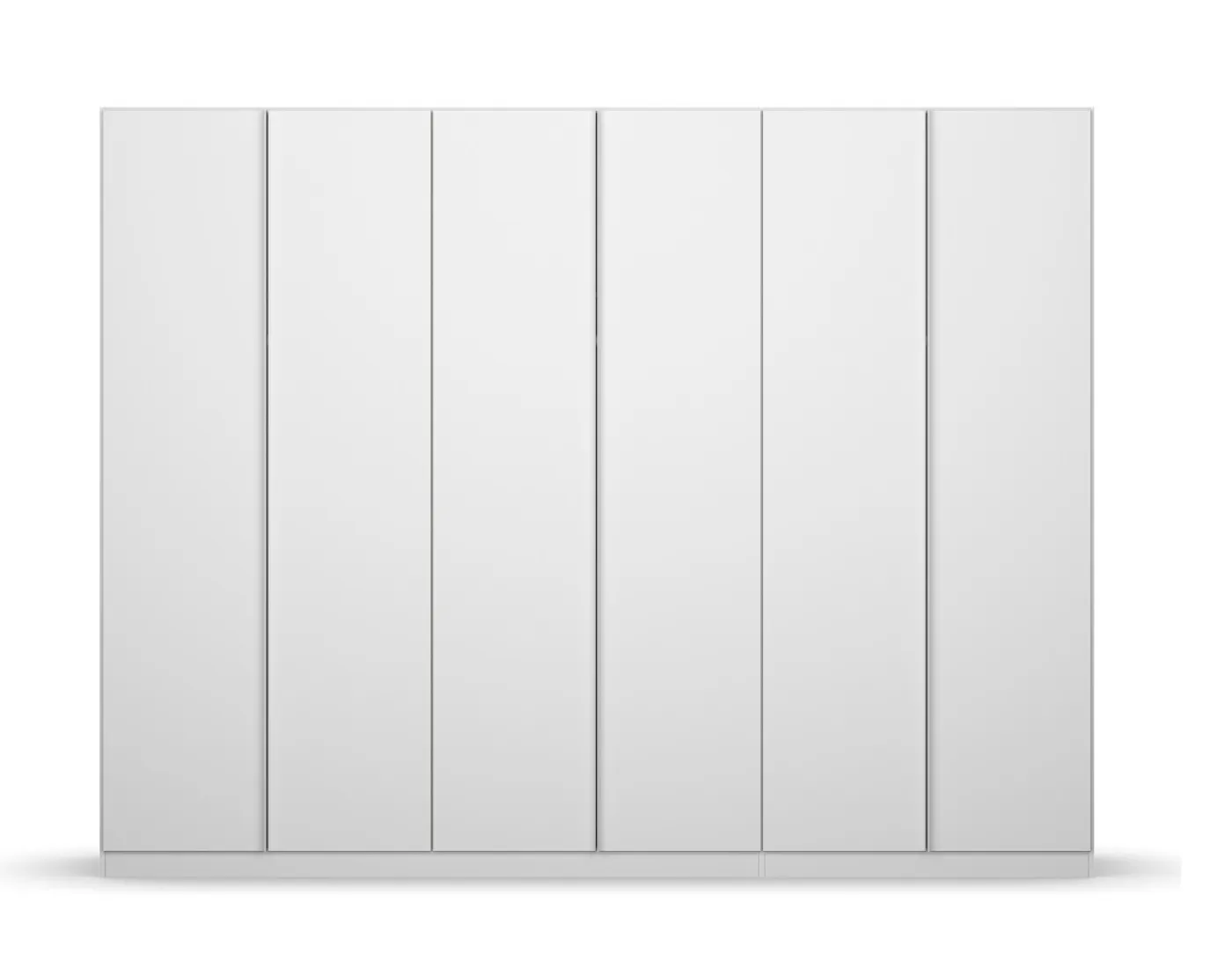 Kleiderschrank Drehtürenschrank Monostar | 6-türig | Alpinweiß 271 x 210 x 54 cm