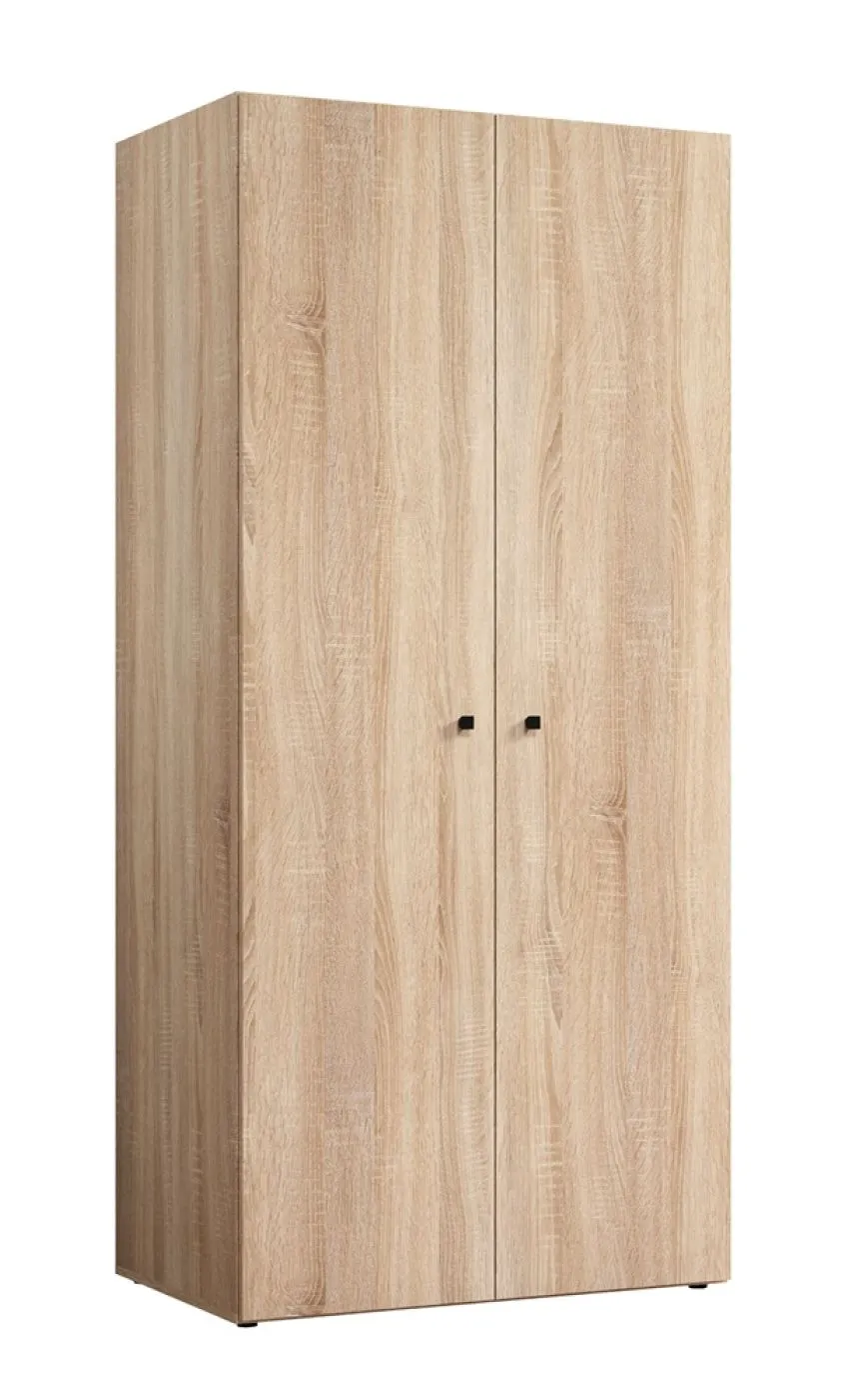 Kleiderschrank Garderobenschrank Basics | Eiche Sonoma hell