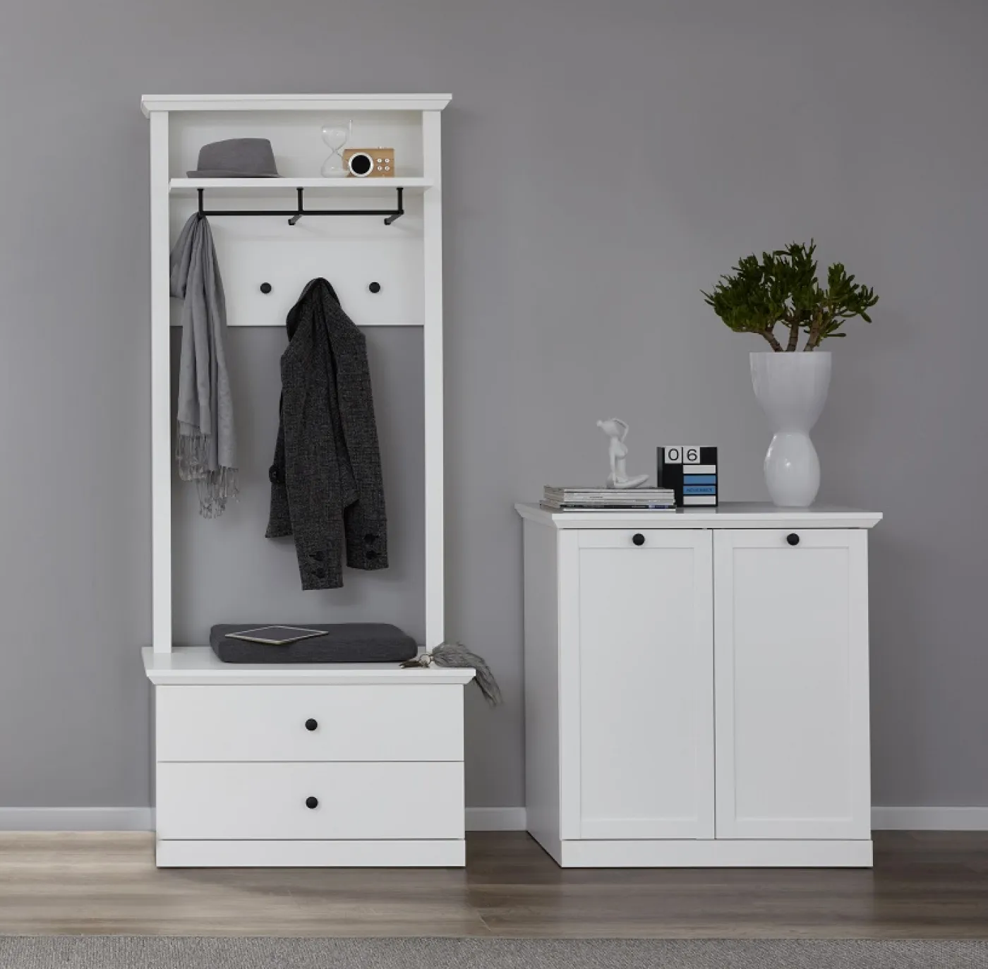 Kommode Baxter | Landhausstil | weiß