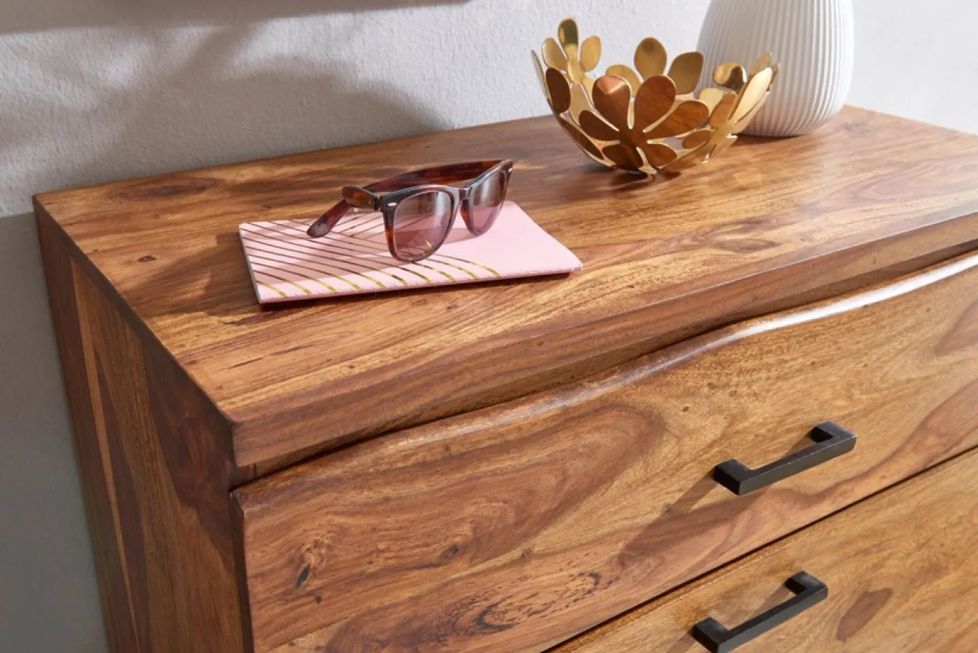 Kommode Sideboard Leonie | Sheesham Massivholz