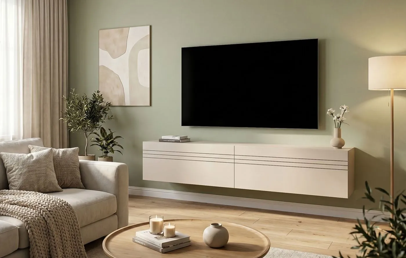 Lowboard TV-Board Beach 2 | 2-teilig | Kaschmir