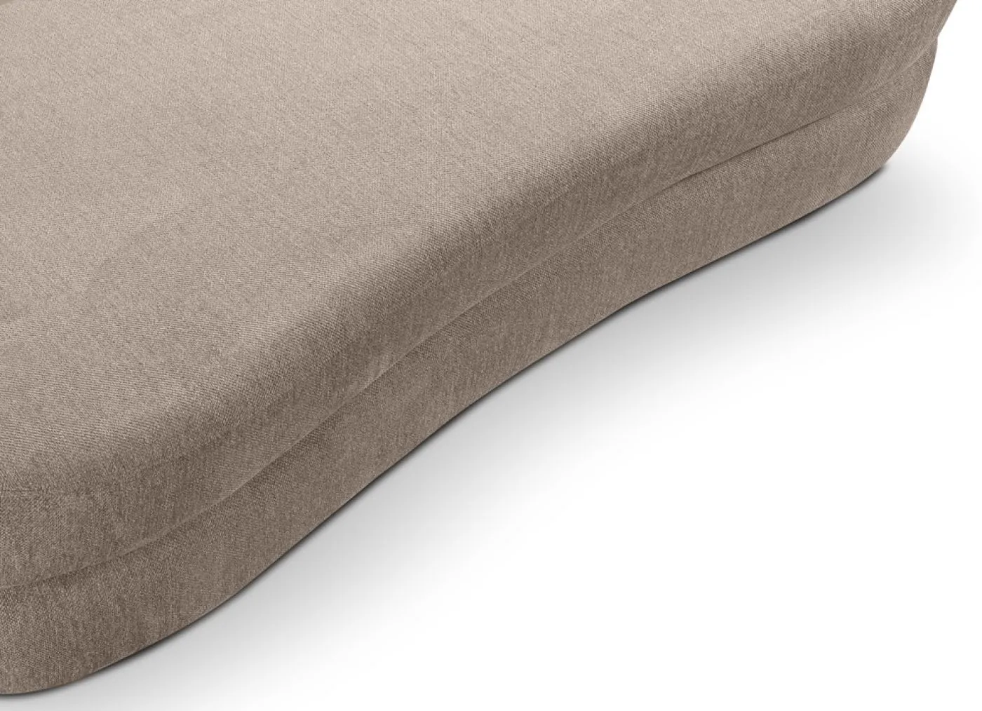 Schlafsofa Diana 3-Sitzer | 231cm | Strukturstoff | beige