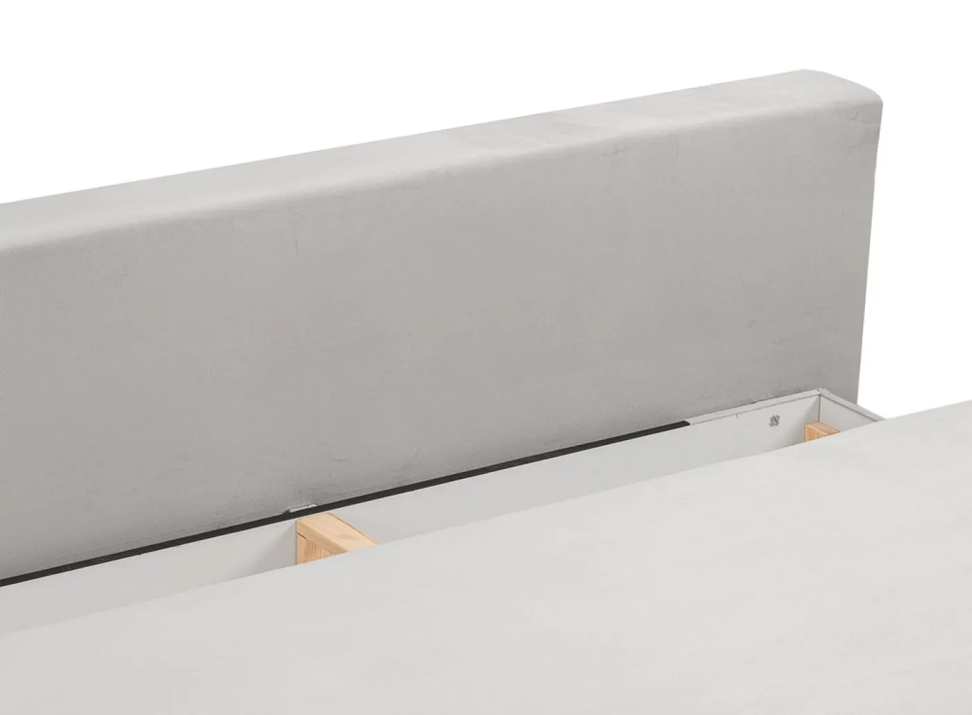 Schlafsofa Sorto 2,5-Sitzer | 200cm | Cord | hellgrau