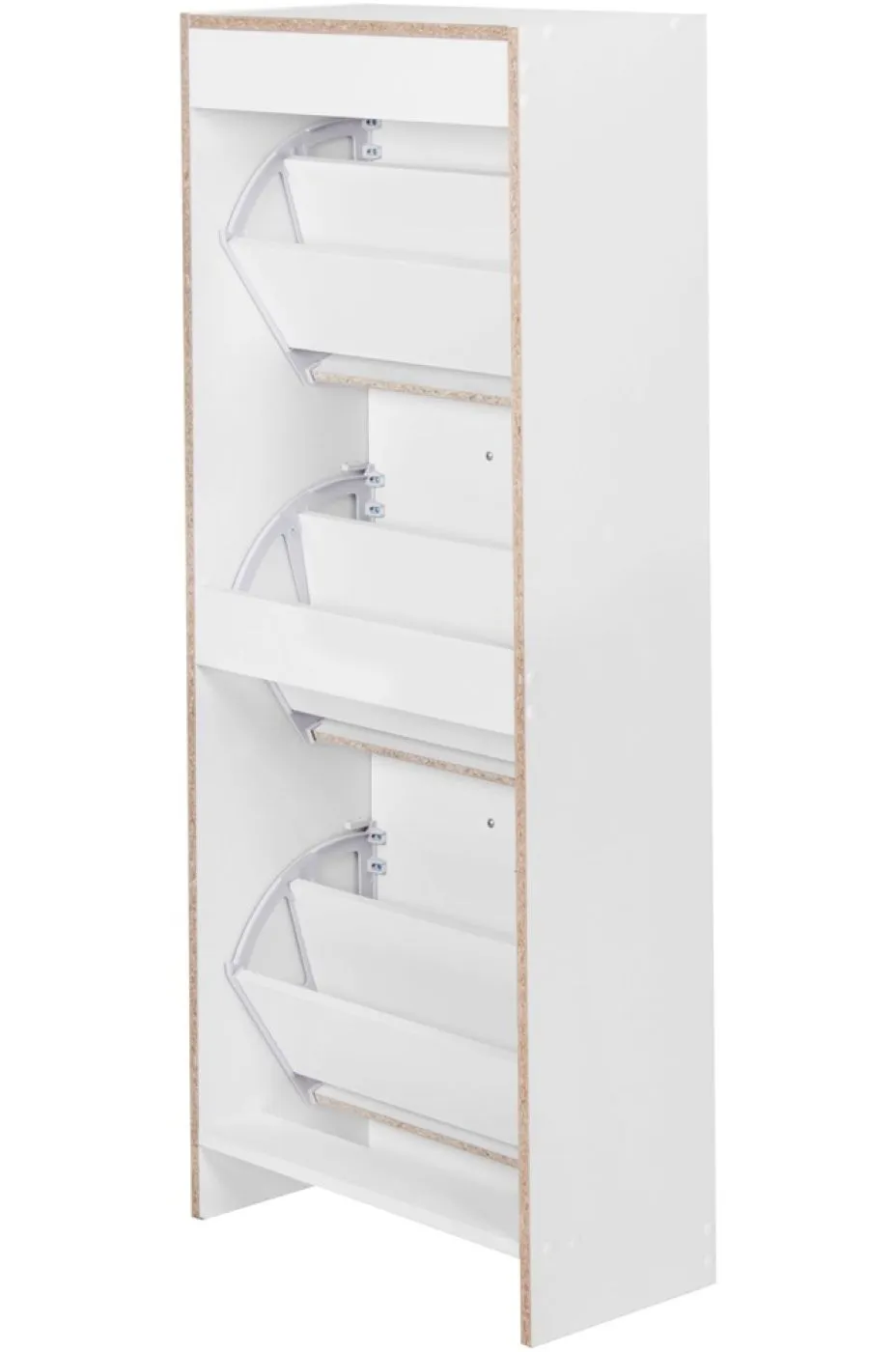 Schuhbank Schuhschrank Addison | mit Klappe | weiß