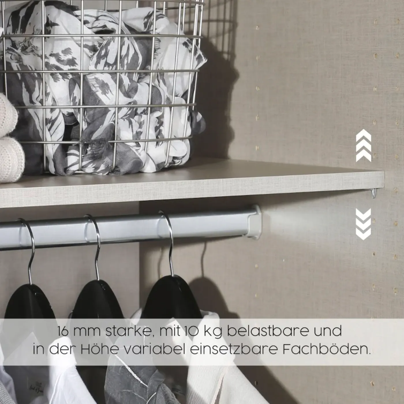 Schwebetürenschrank Elara | mit Spiegel | grau metallic | 181 cm x 210 cm x 62 cm