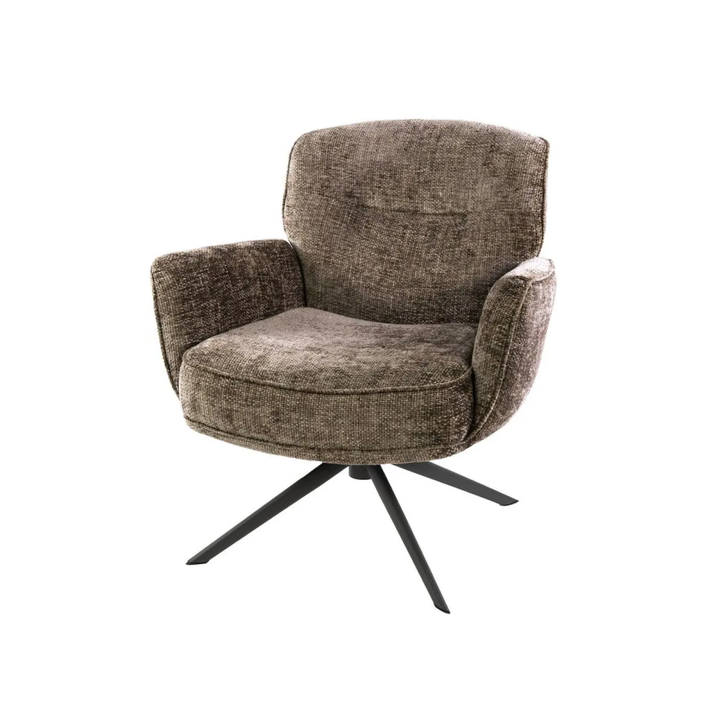 Sessel Duba | drehbar | Champagne