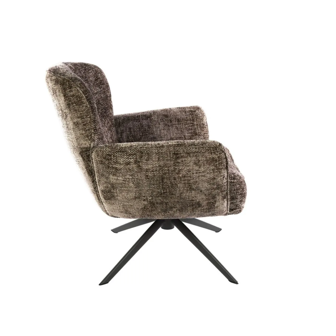 Sessel Duba | drehbar | Champagne