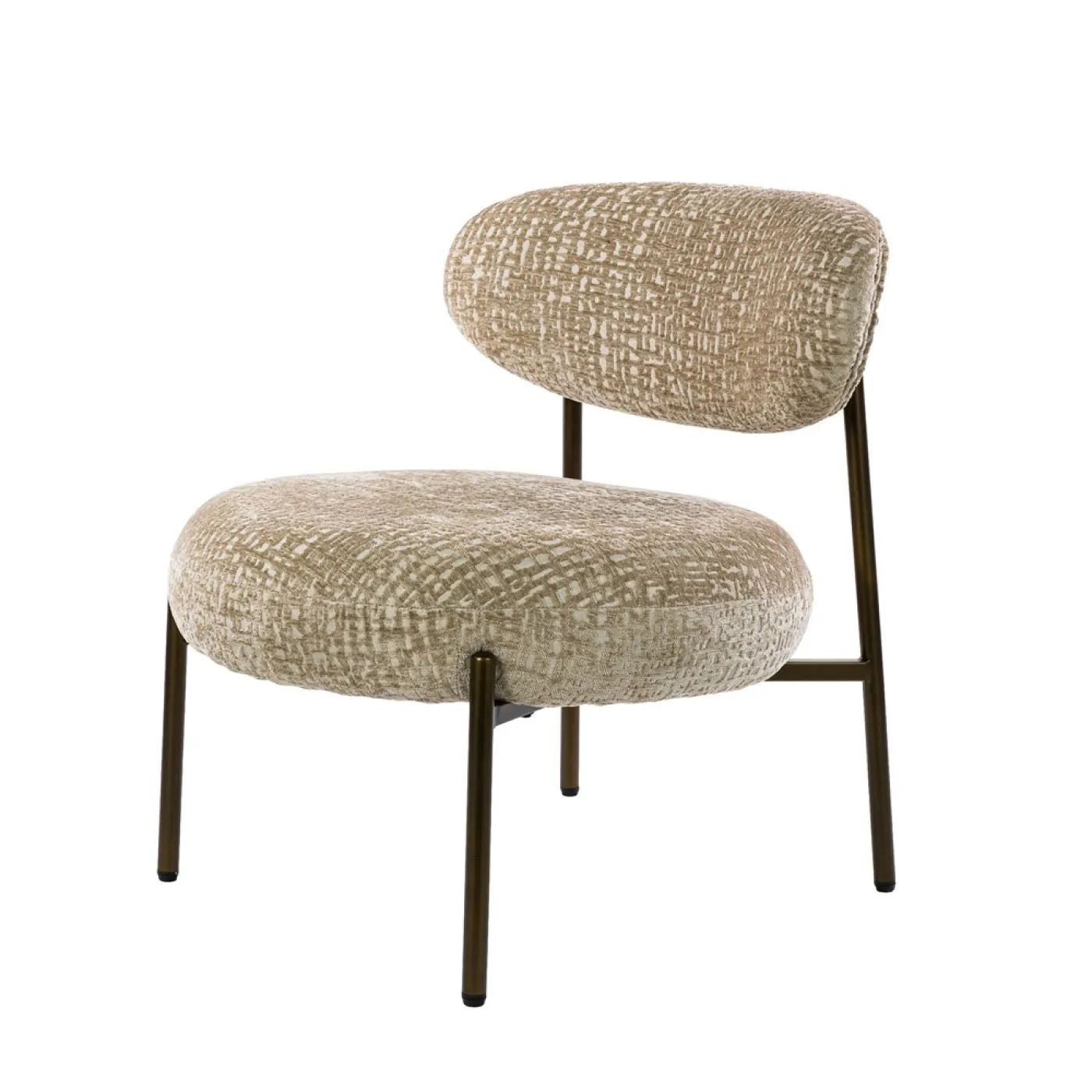 Sessel Elysia | Monti Stoff / Strukturgewebe | sand-braun