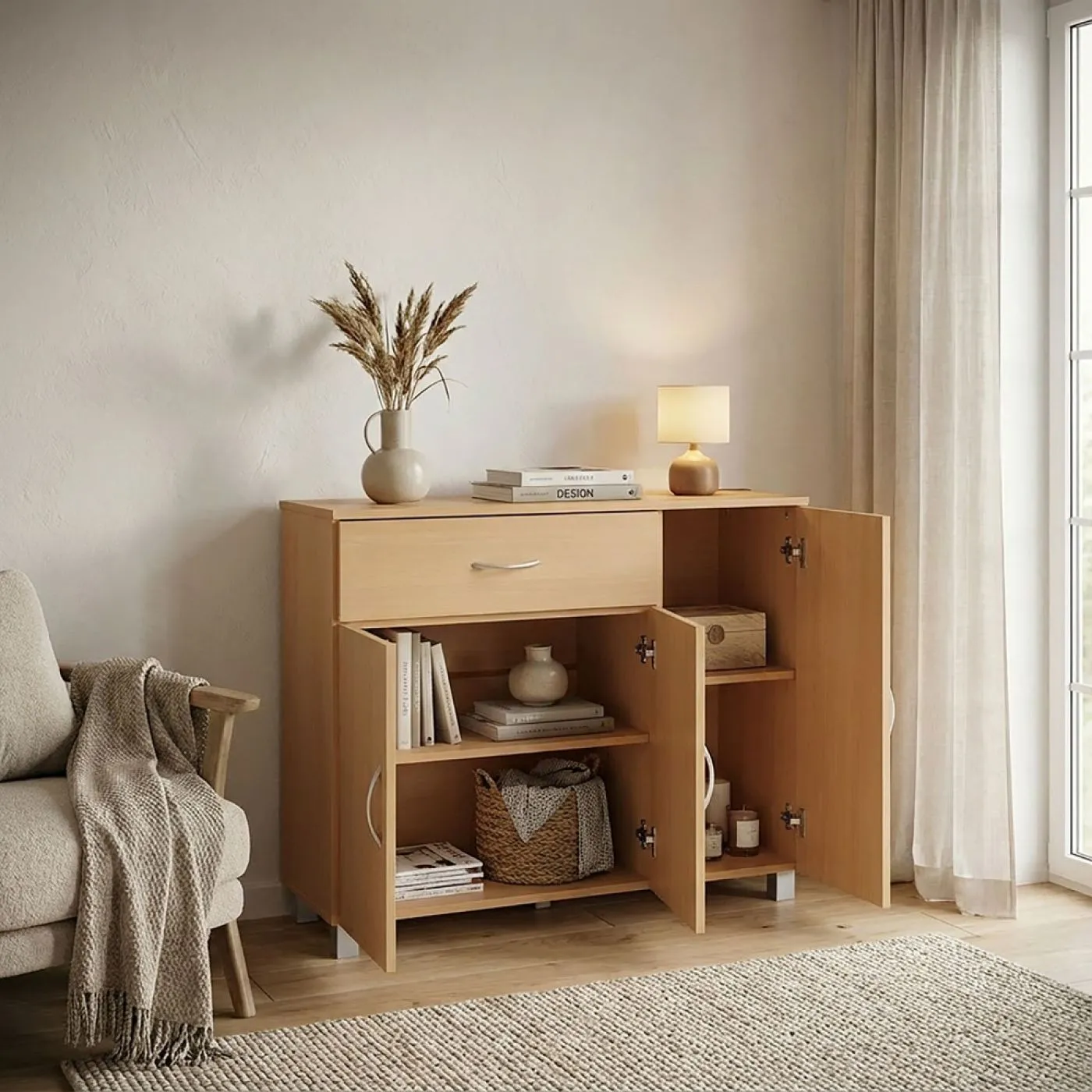 Sideboard Dea Buche | braun
