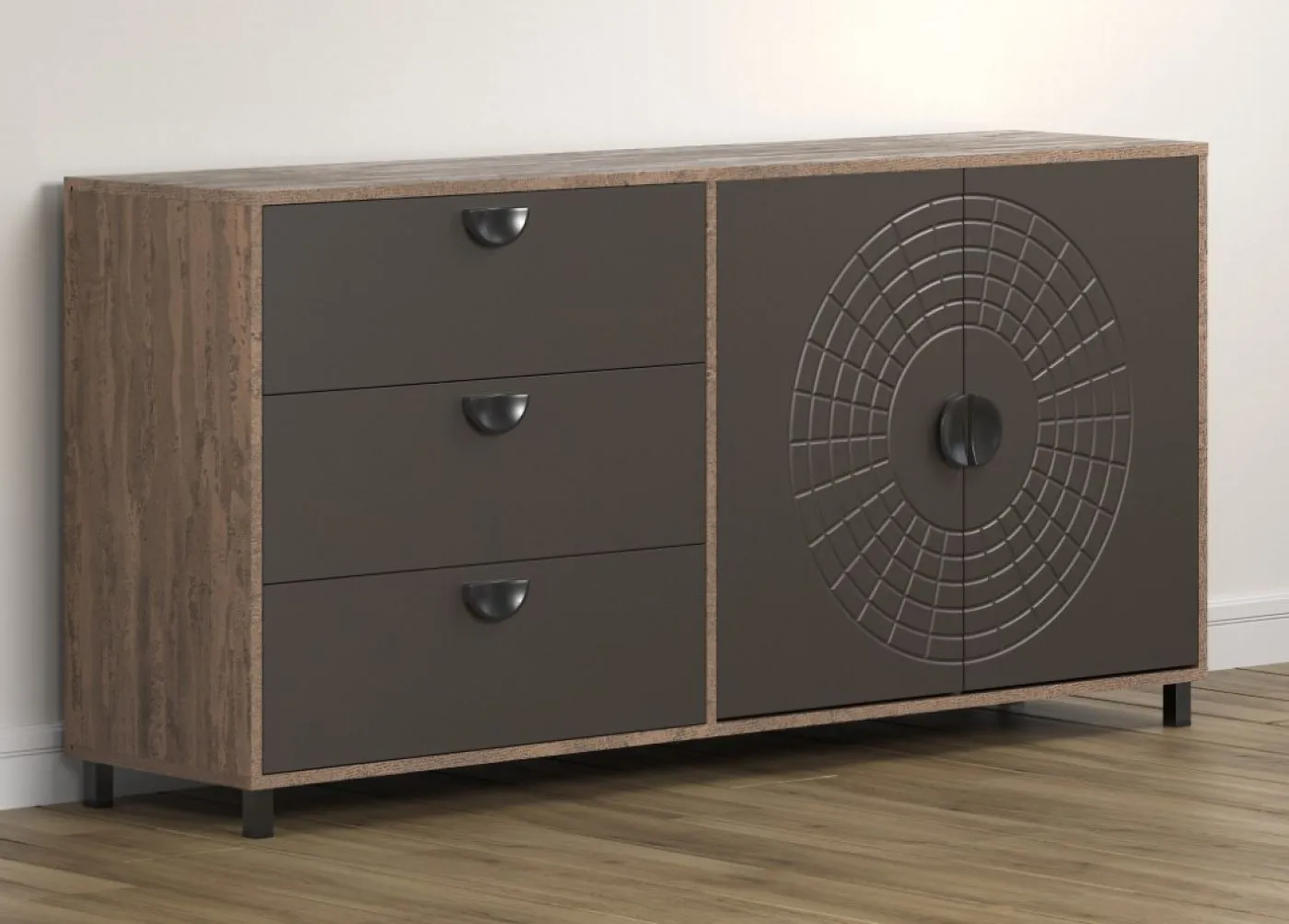 Sideboard Fusion | Rostoptik Rusty Flow / Perlbronze