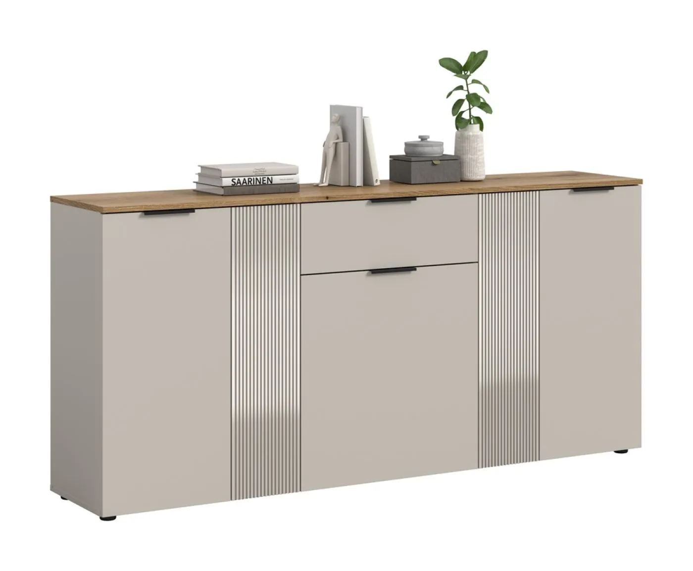 Sideboard Kommode Slide | Kaschmir / Evoke Oak