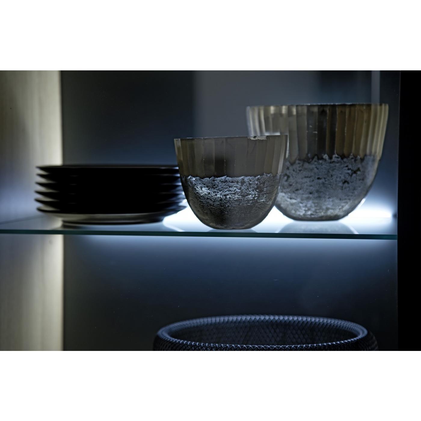 Sideboard Portland | Asteiche Bianco | LED Beleuchtung