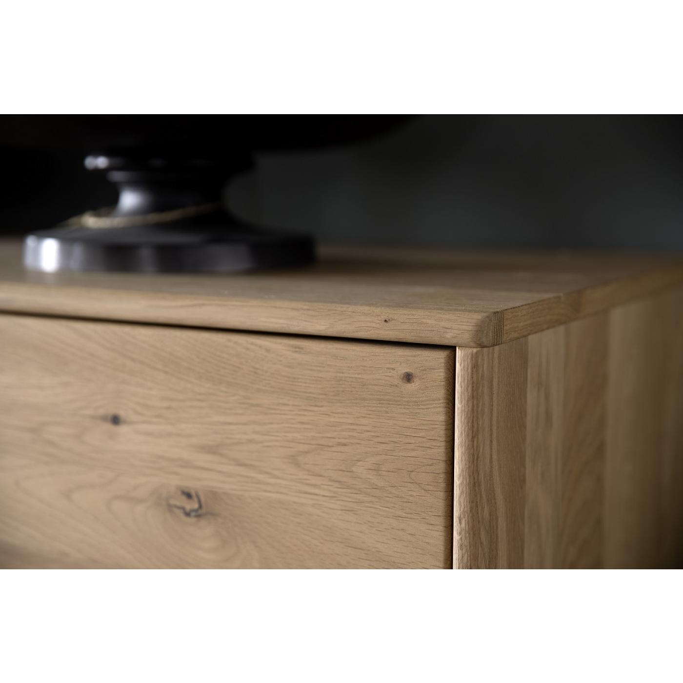Sideboard Portland | Asteiche Bianco | LED Beleuchtung