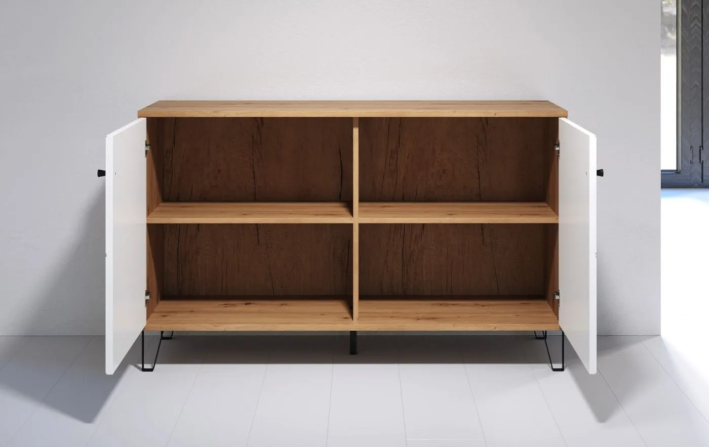 Sideboard Touch | Artisan Eiche / weiß