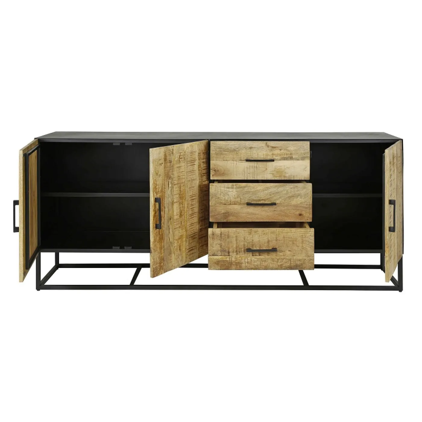 Sideboard Werdi | Mango massiv | Antik