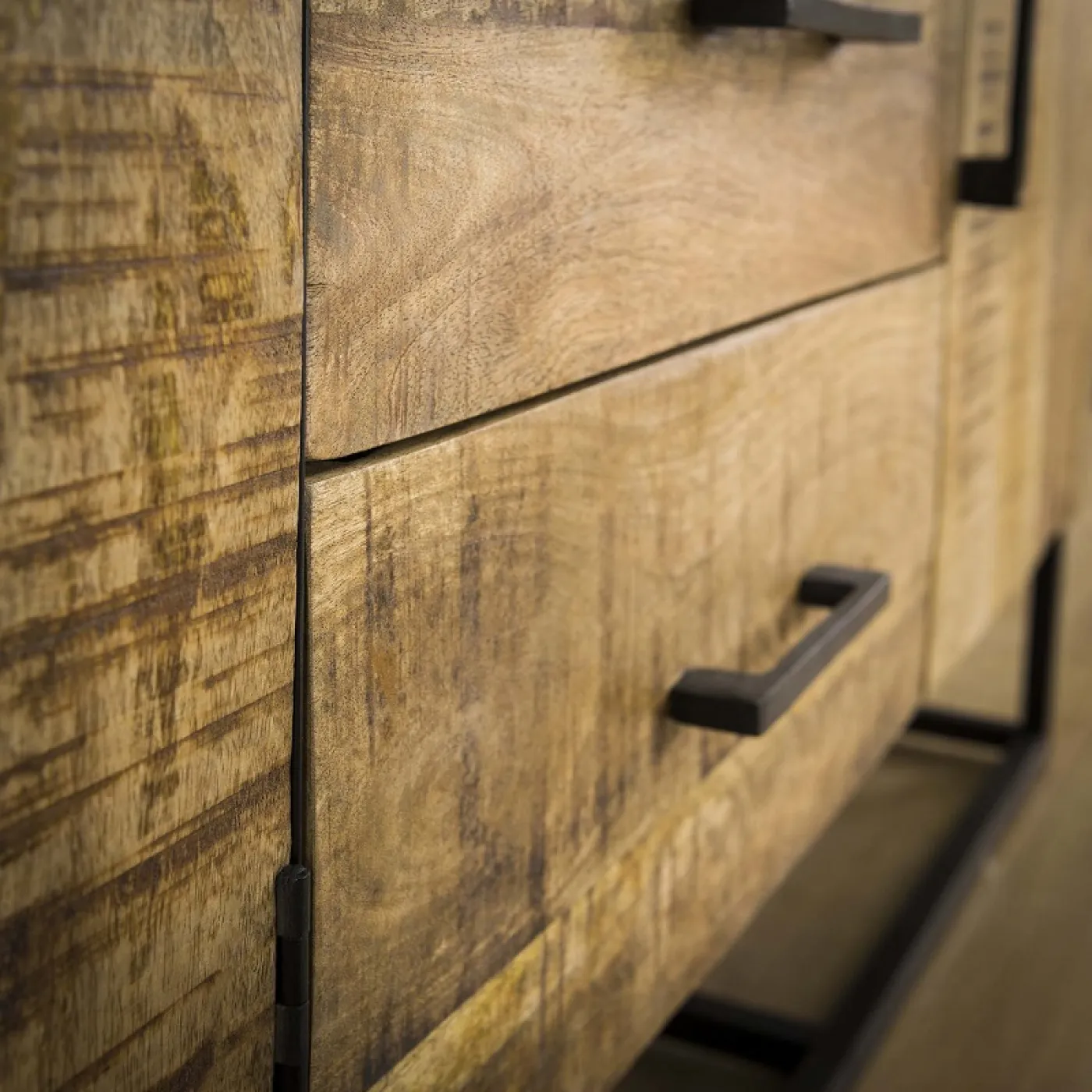 Sideboard Werdi | Mango massiv | Antik