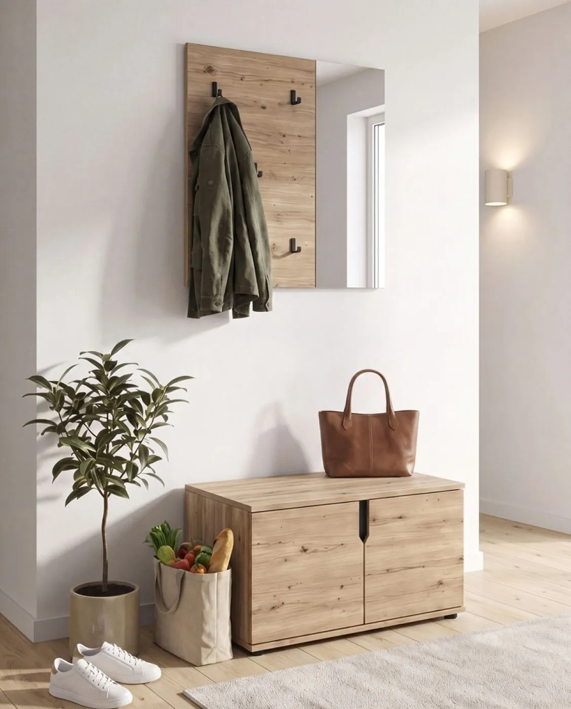 Sitzbank Keno | Artisan Eiche ohne Sitzkissen