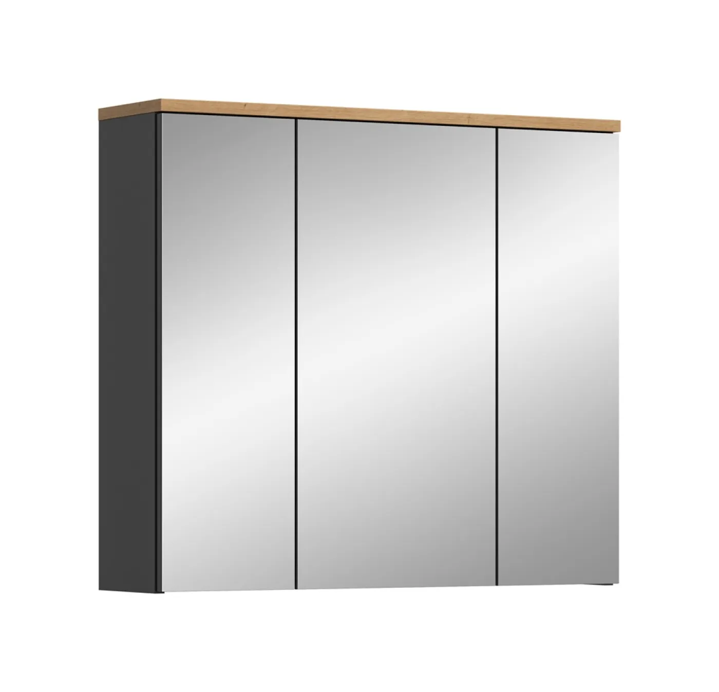 Spiegelschrank Canu | Artisan Eiche / Basalt grau | ohne Leuchte
