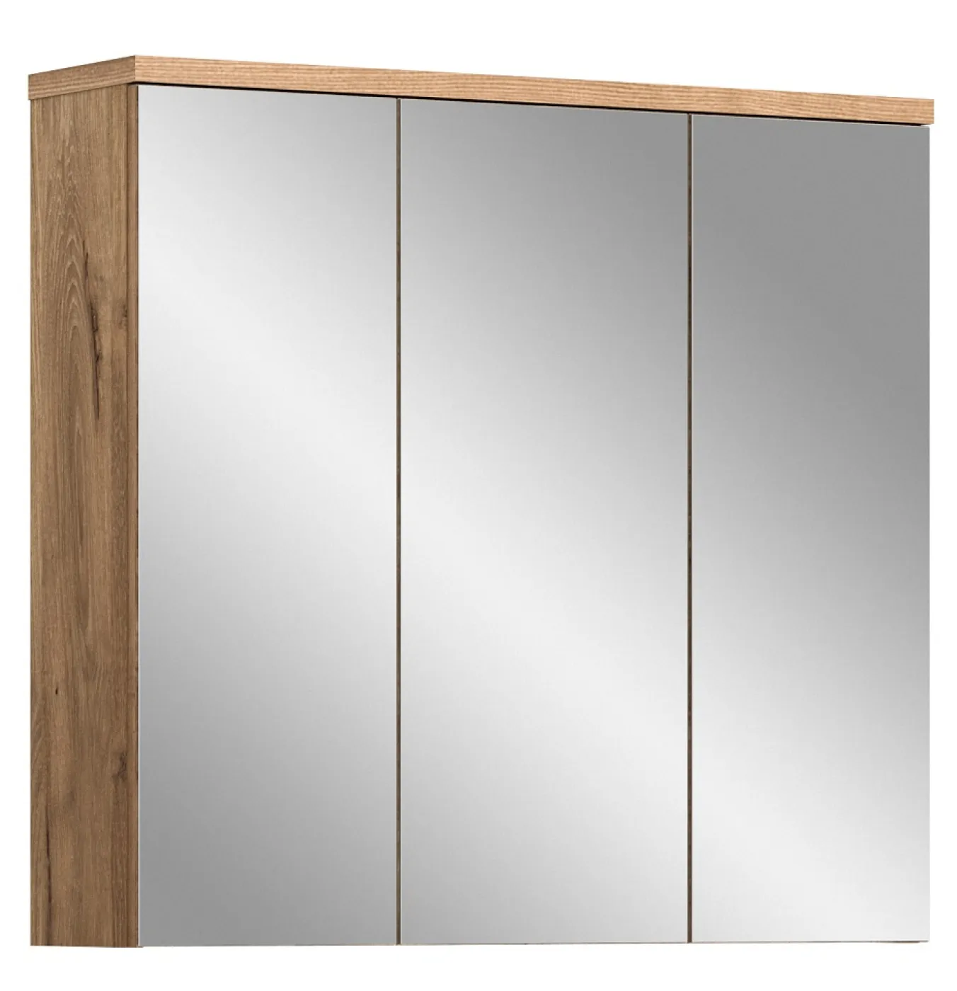 Spiegelschrank Grado | Nox Oak | LED Beleuchtung ohne Beleuchtung