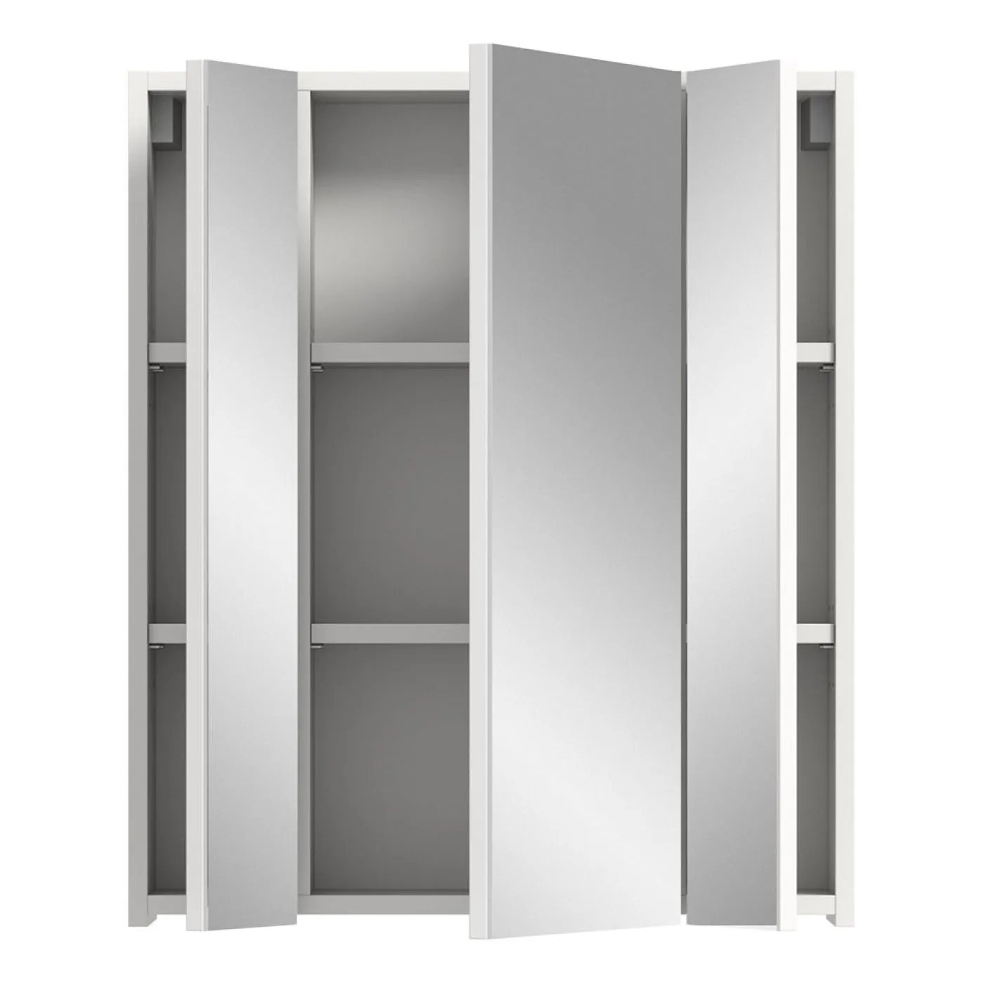 Spiegelschrank Ice | weiß | mit Aufsatzleuchte