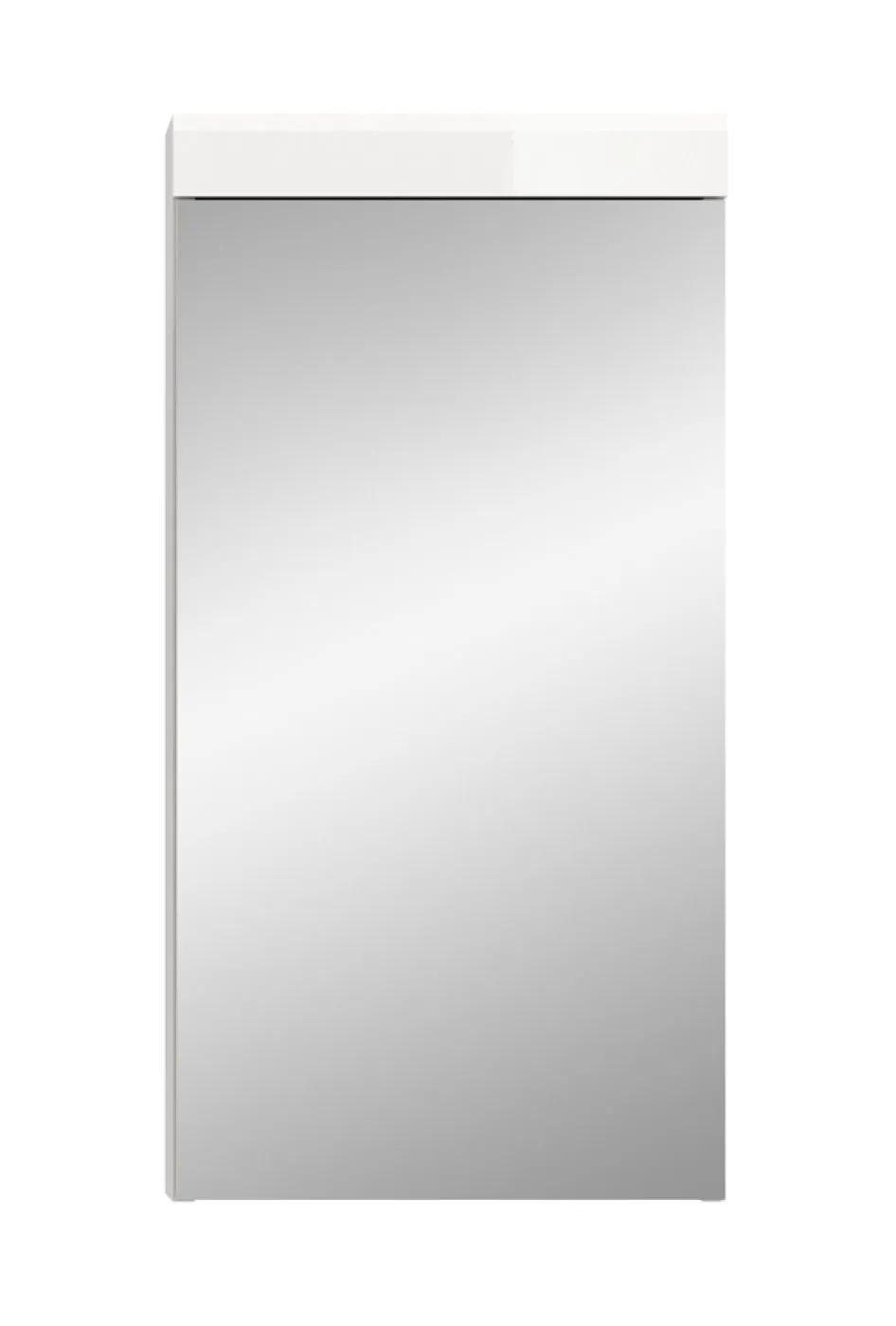 Spiegelschrank Scout | weiß Hochglanz / weiß
