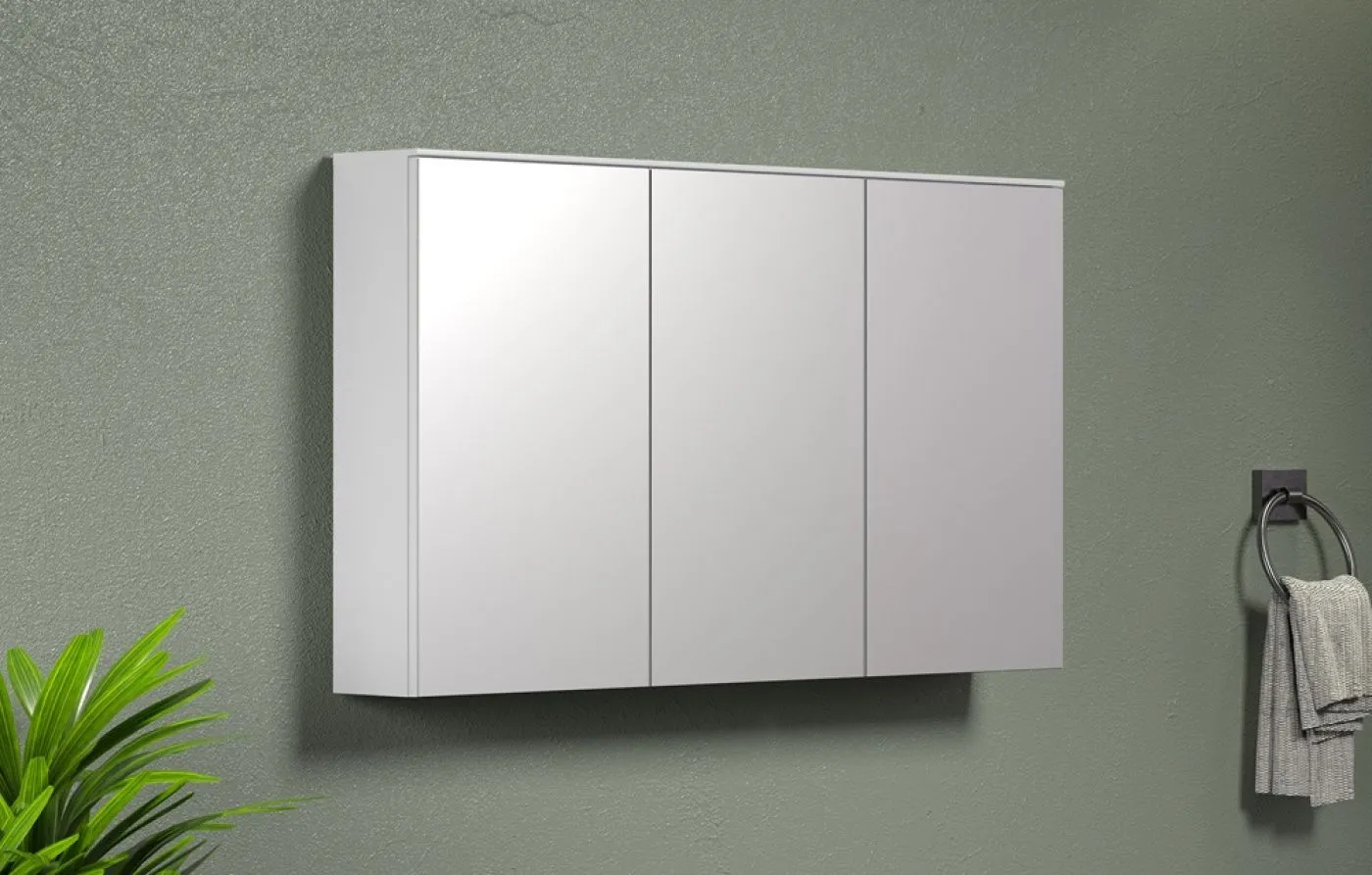Spiegelschrank Synnax | Weiß